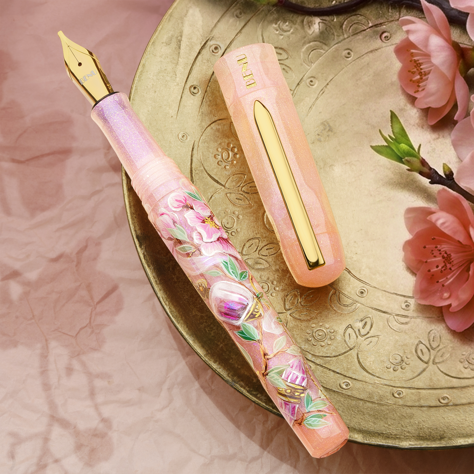 Benu Talisman Peach Blossom GT Fountain pen