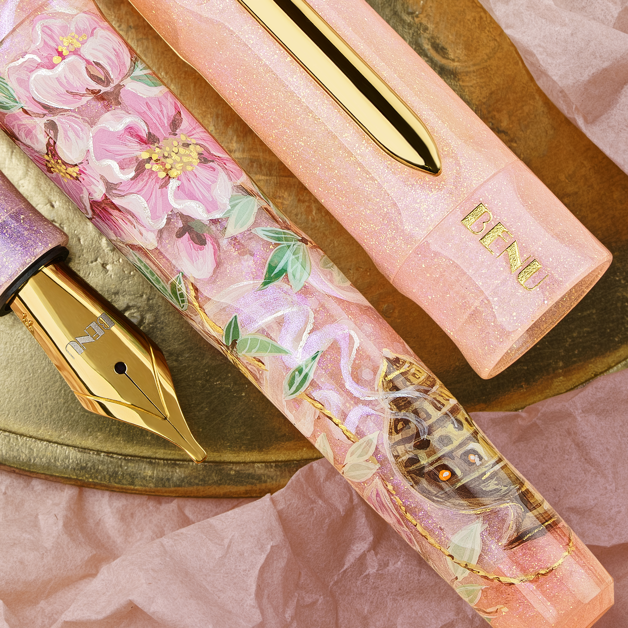 Benu Talisman Peach Blossom GT Fountain pen