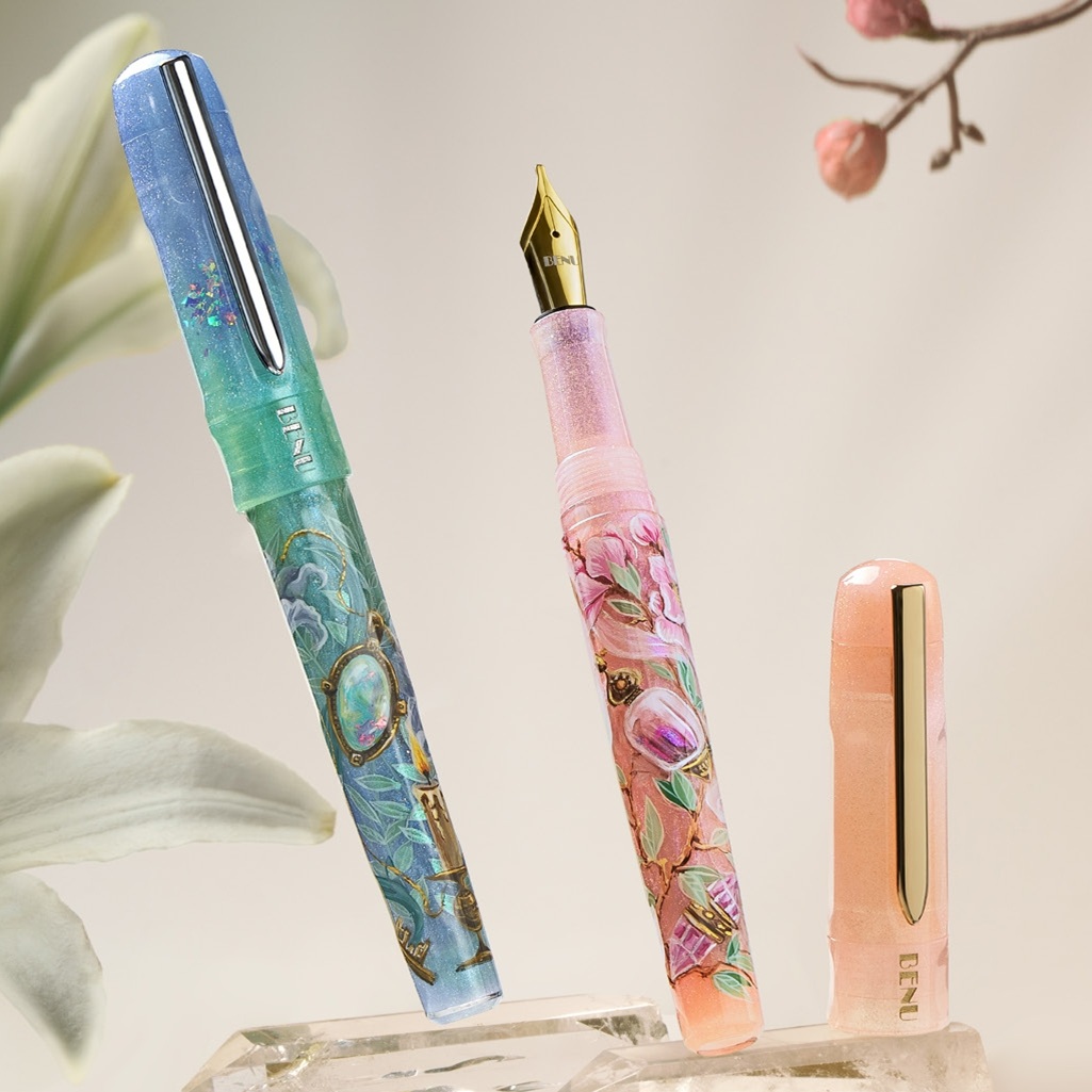 Benu Talisman White Lily ST Füllfederhalter