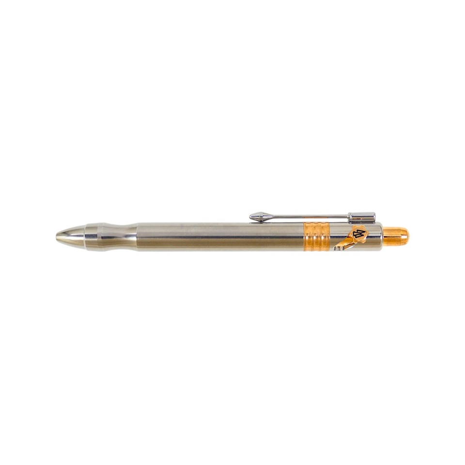 Black Forest Pen Premium Classic Titanium Bolt Action Esferográfica