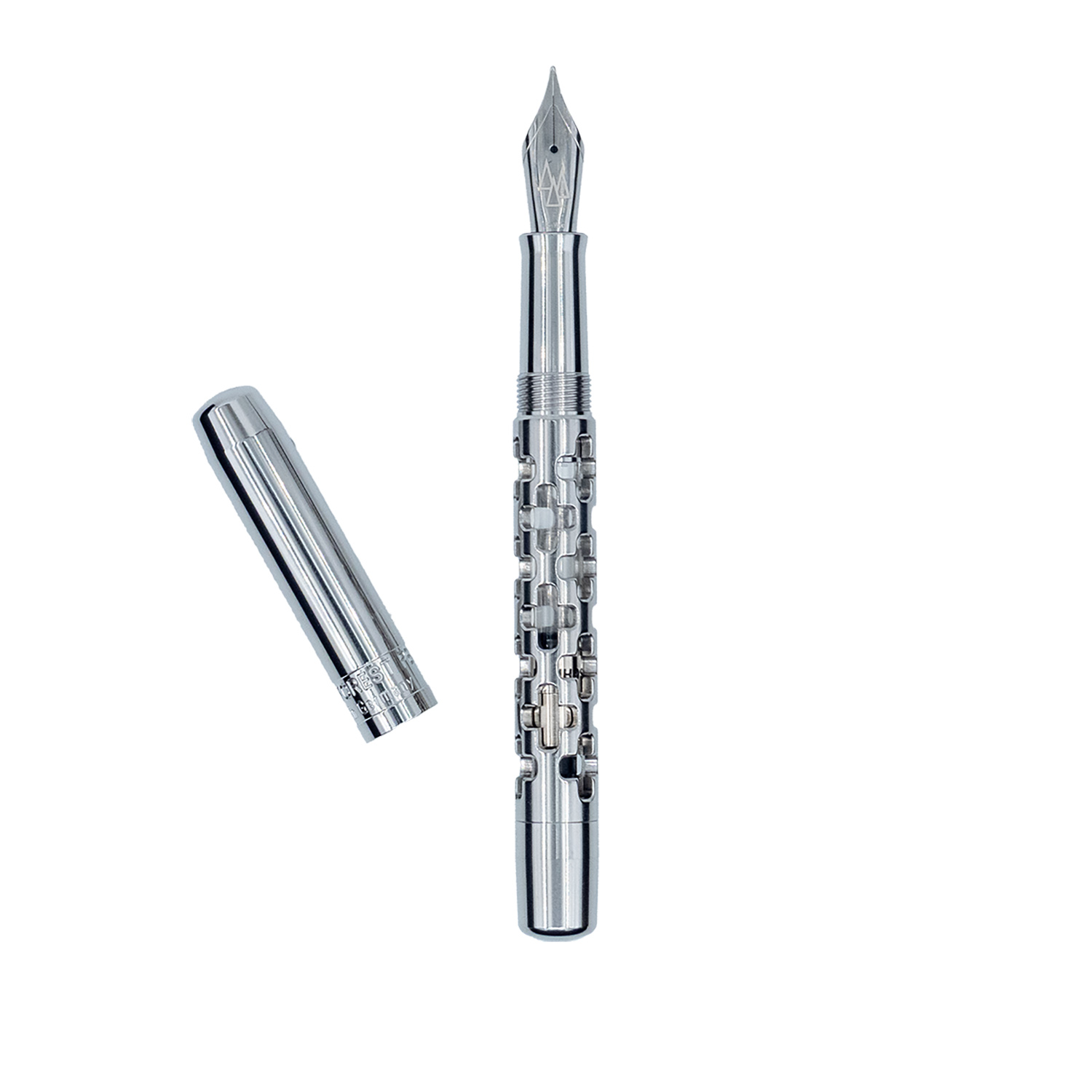 Black Forest Pen Premium Crucius Stainless Steel Stylo plume