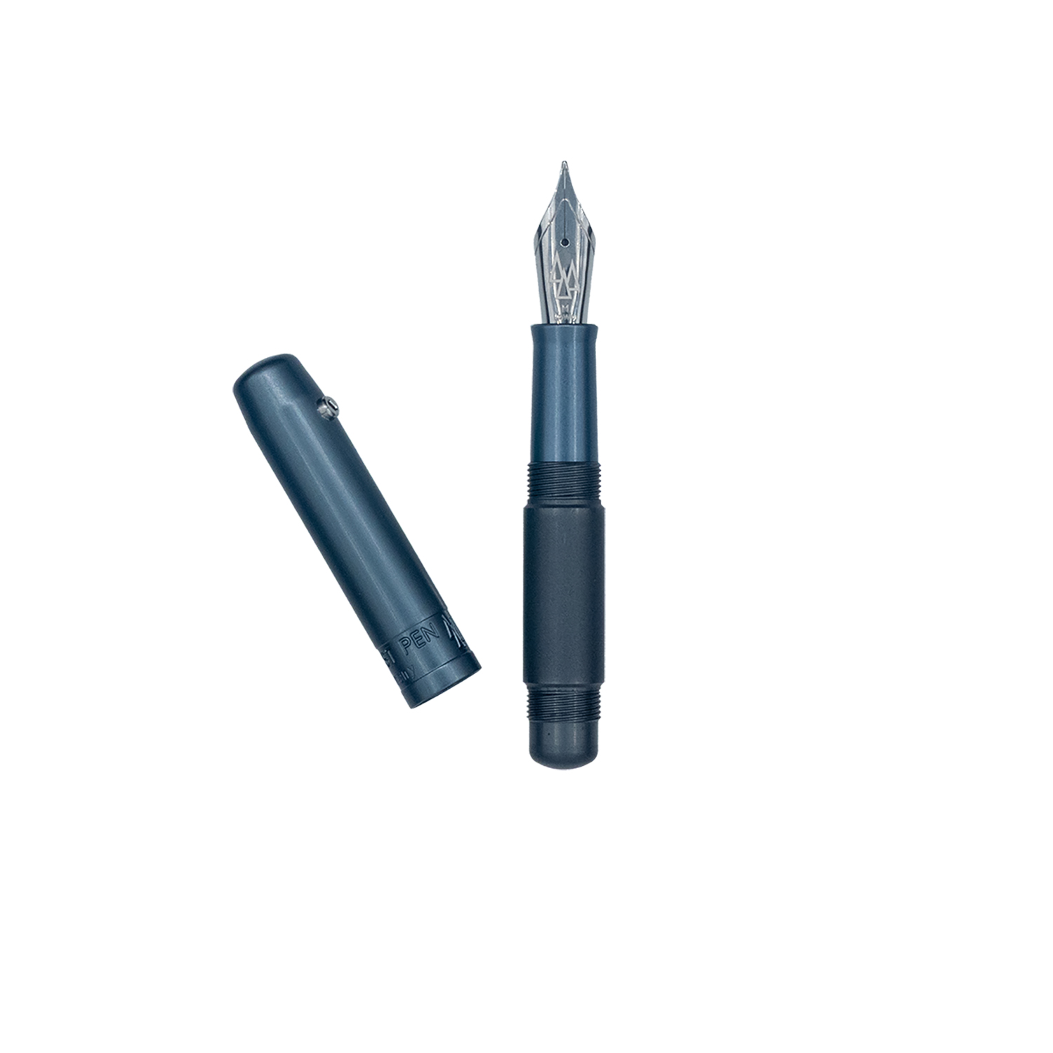 Black Forest Pen Premium Classic Minimo Aluminum Titanium Grey Vulpen
