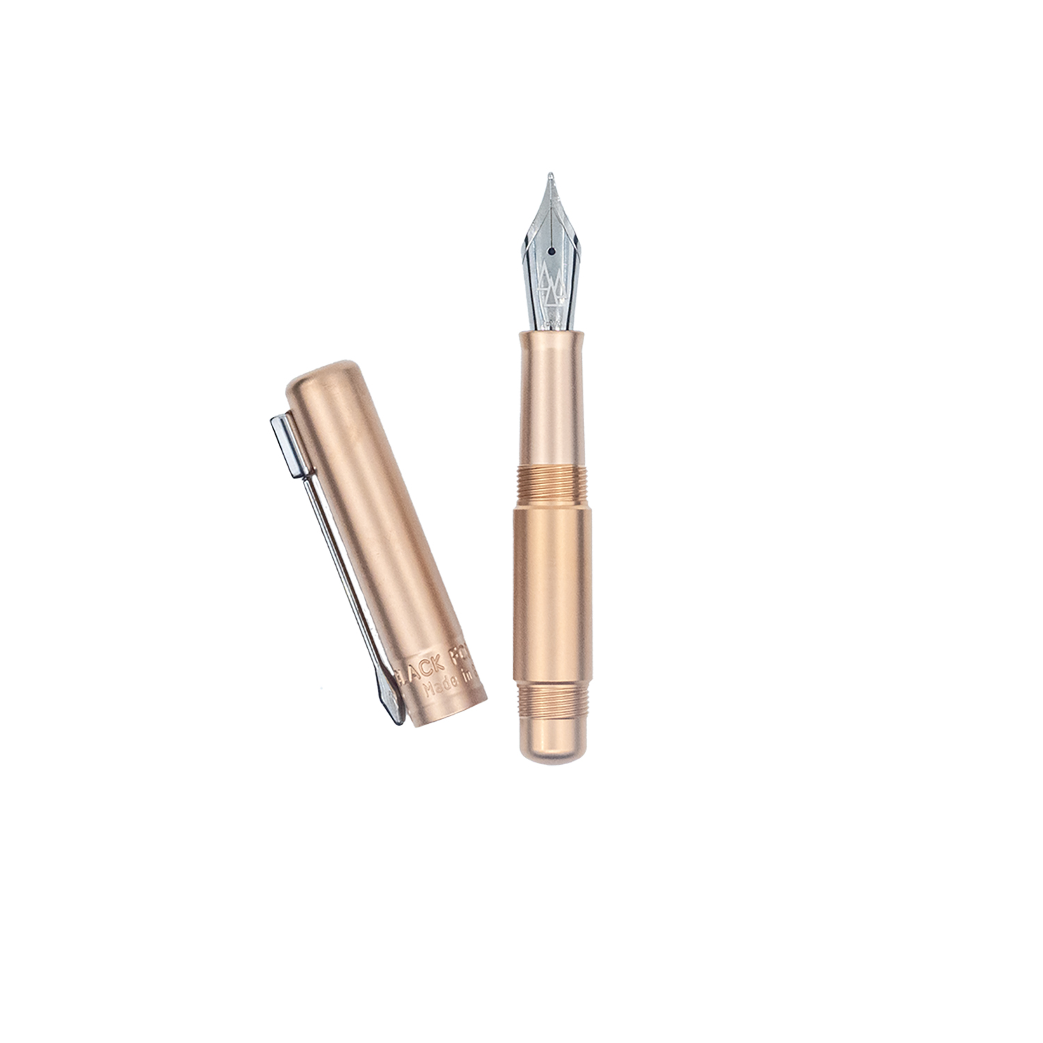 Black Forest Pen Premium Classic Minimo Bronze Stylo plume