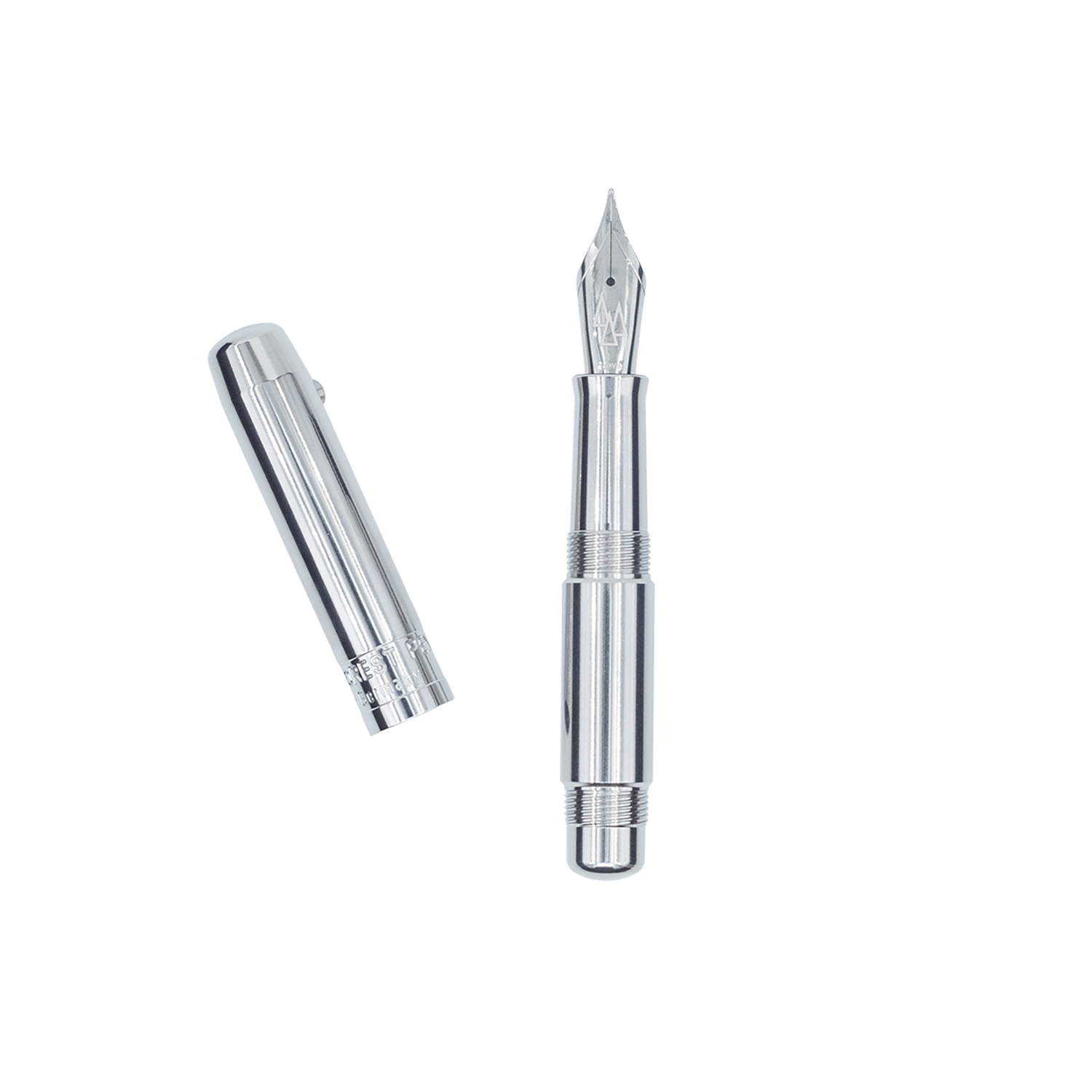Black Forest Pen Premium Classic Minimo Stainless Steel Füllfederhalter