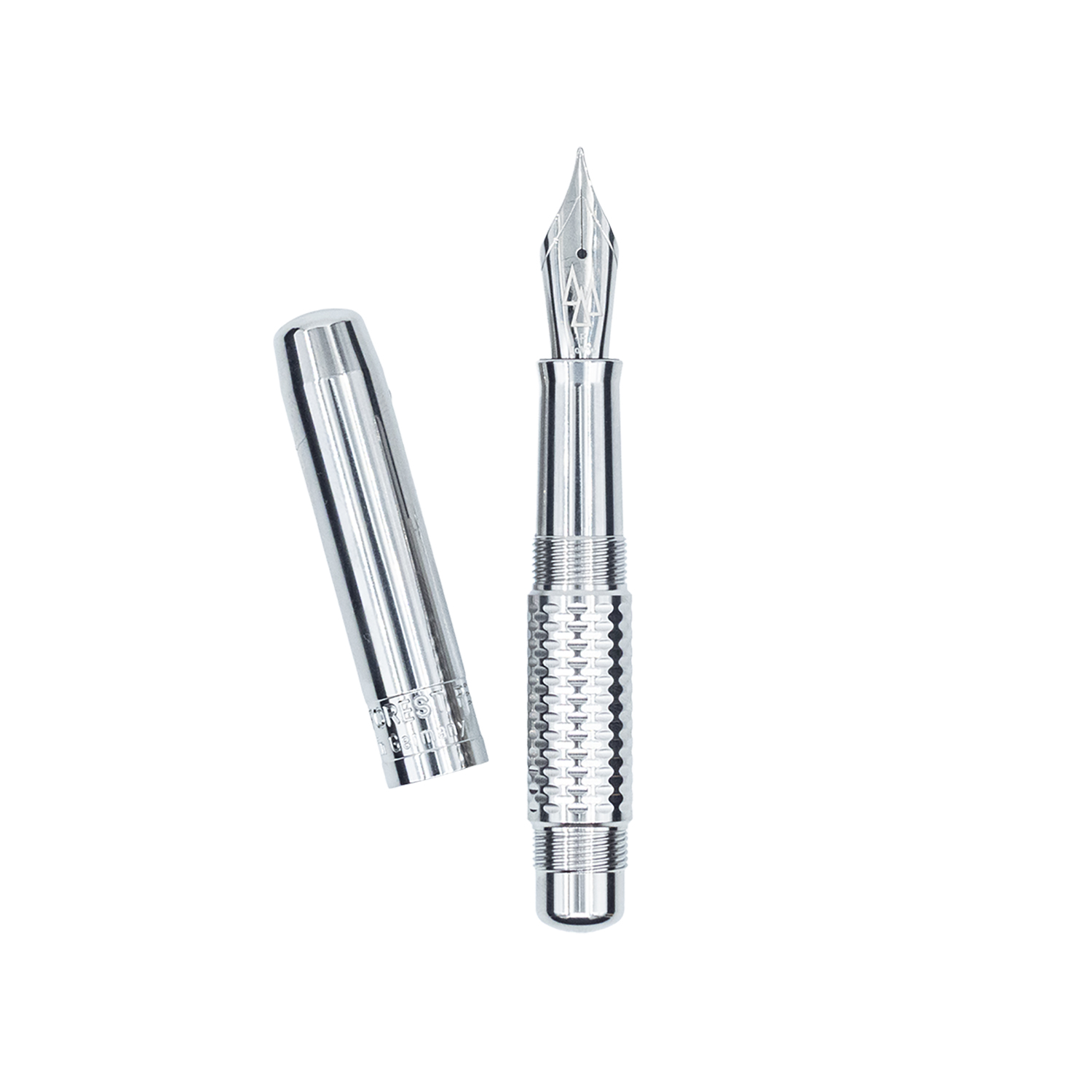 Black Forest Pen Premium MultiMill Minimo Stainless Steel Pluma Estilográfica