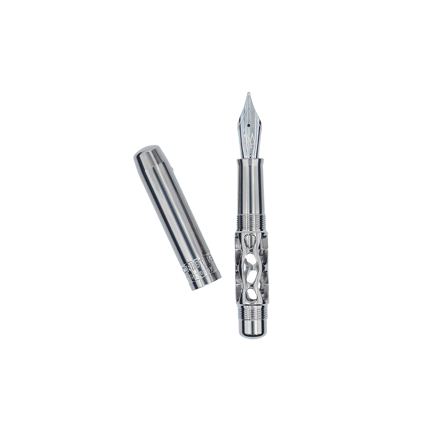 Black Forest Pen Premium Rhombus Minimo Titanium Pióro wieczne