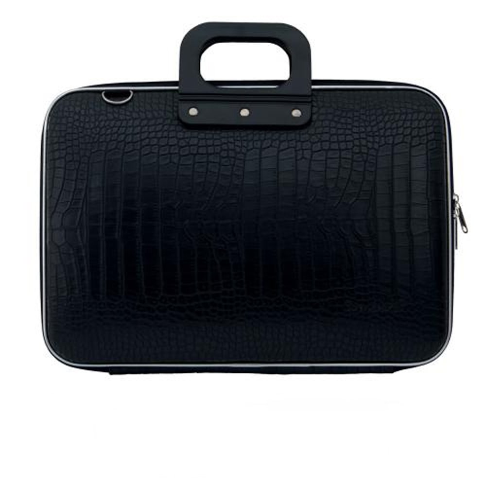 Buy Bombata Medio Classic Cocco (13'') Black Laptop Briefcase Bombata Medio Classic Cocco (13'') Black Laptop Briefcase
