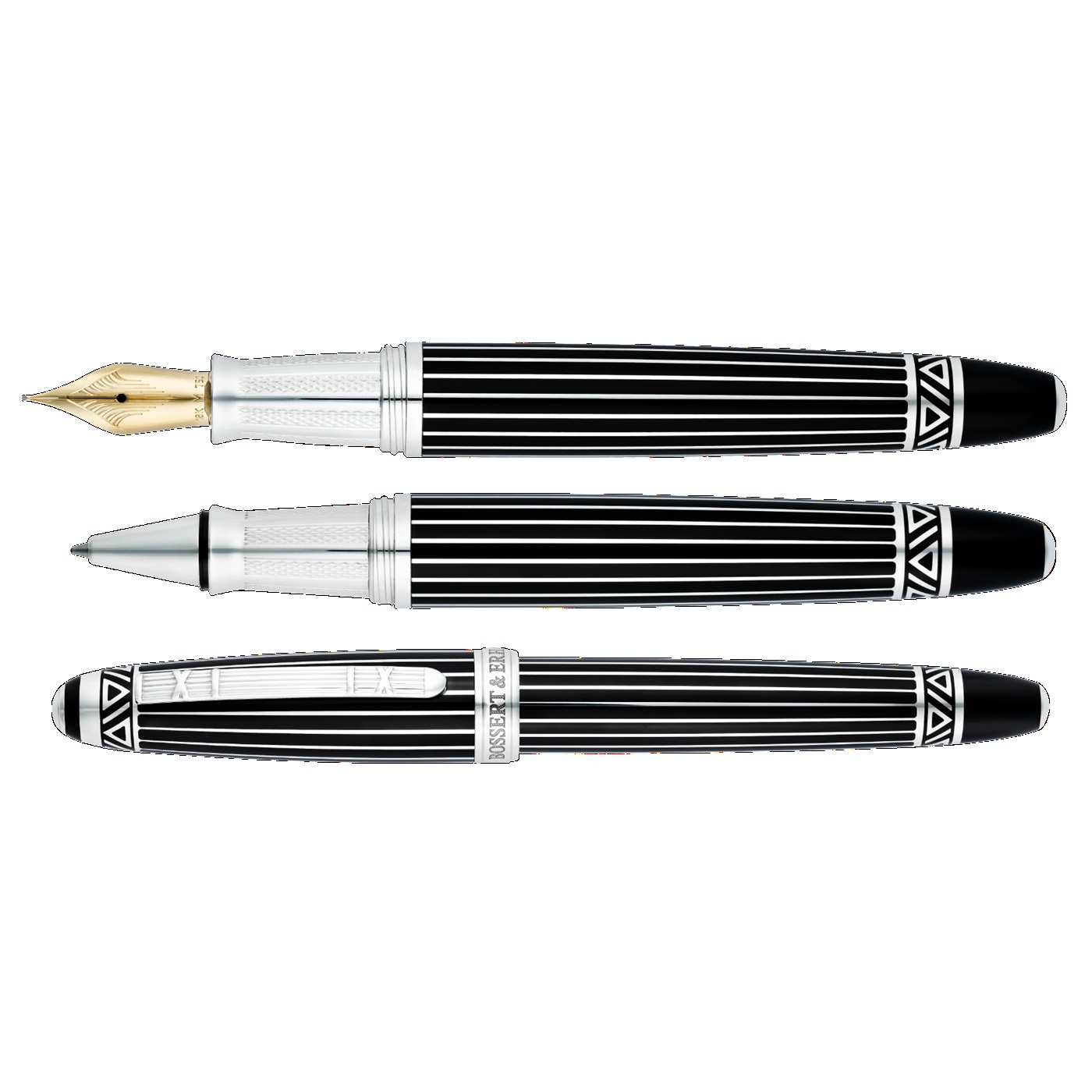 Bossert & Erhard Black Stripes Limited Edition Fountain pen