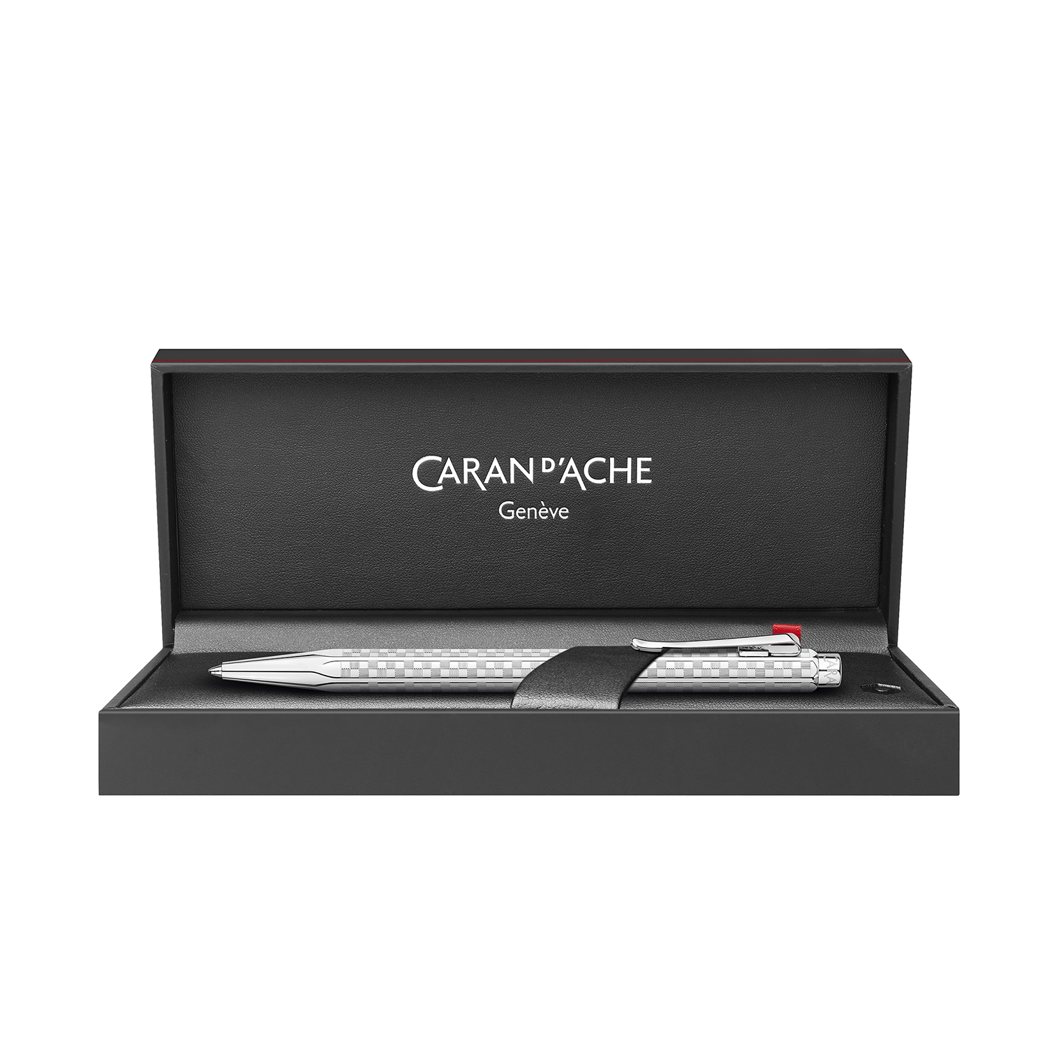 Caran d'Ache Ecridor Damier Grey Silver Kugelschreiber