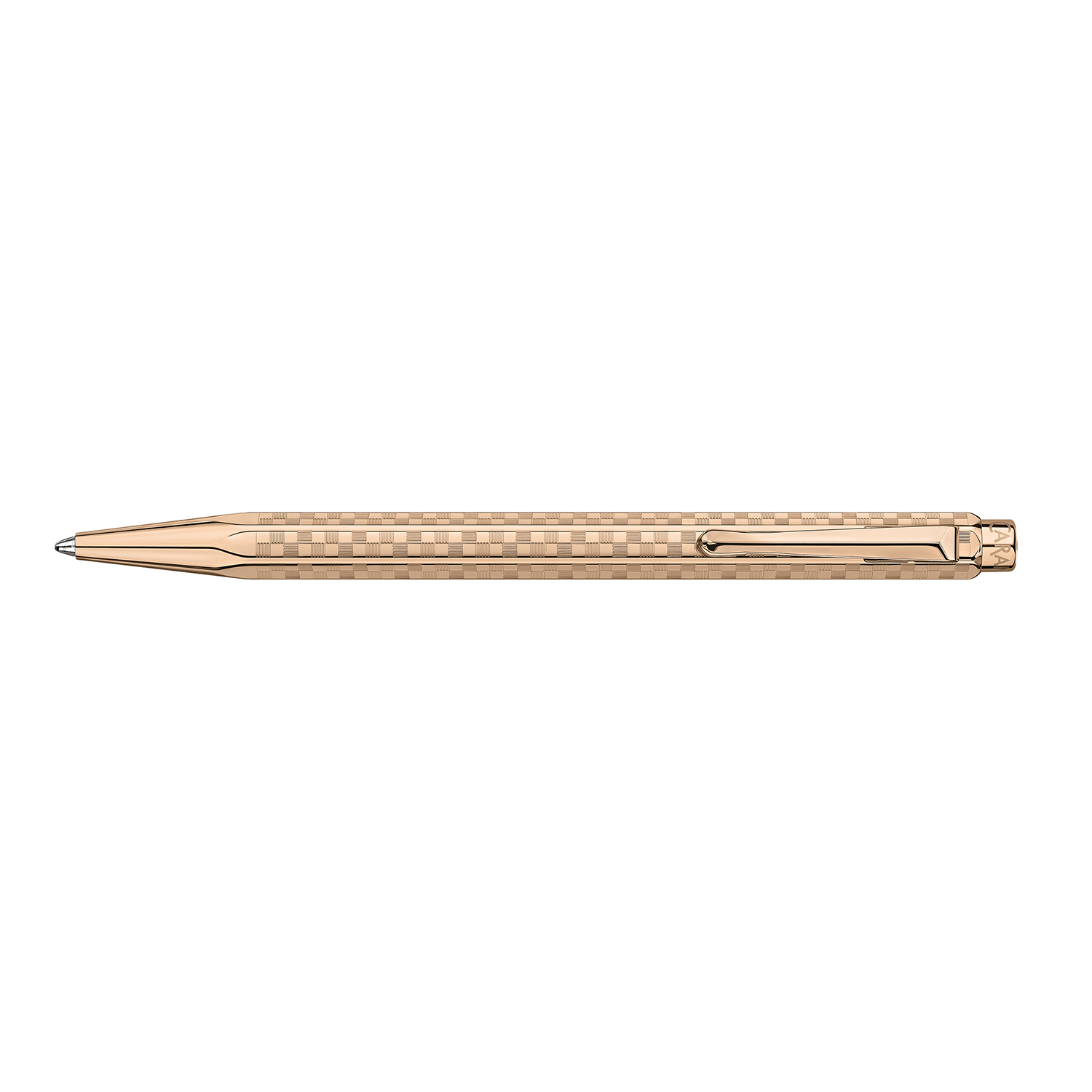 Caran d'Ache Ecridor Damier Rose Gold Kulspetspenna Set