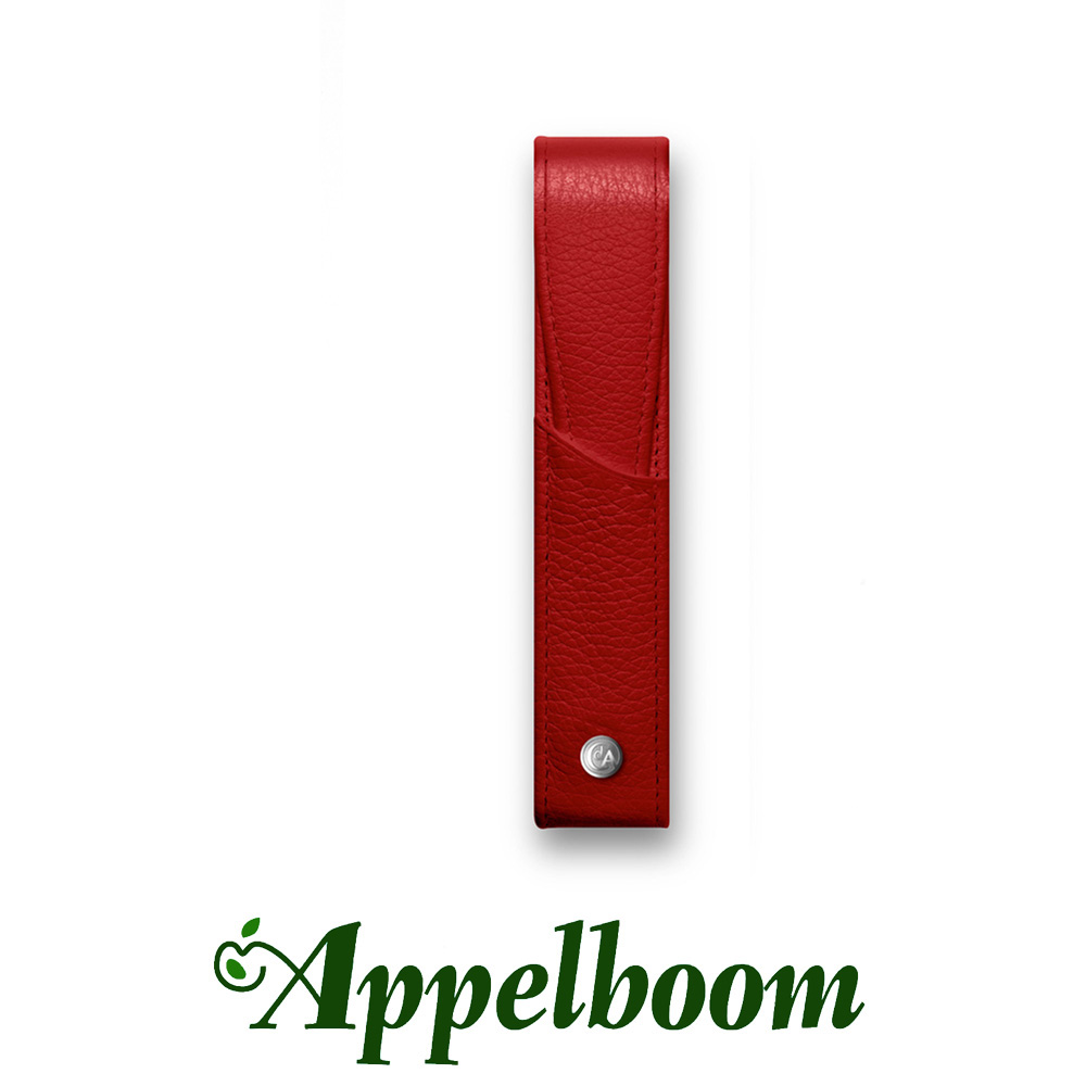 Caran d'Ache - Caran d'Ache Léman Scarlet Red Pen Pouch (Single)