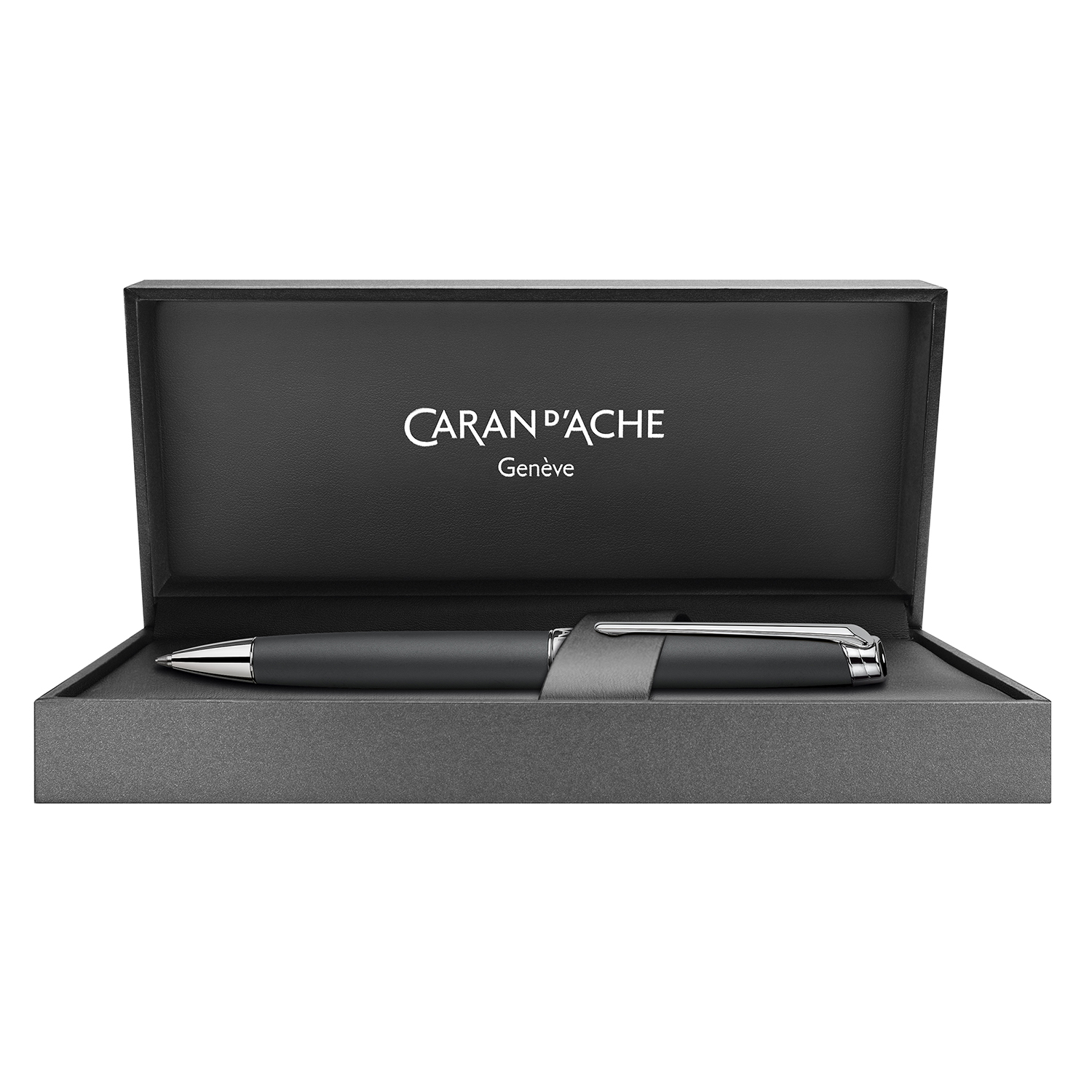 Caran d'Ache Léman Matte Black Esferográfica