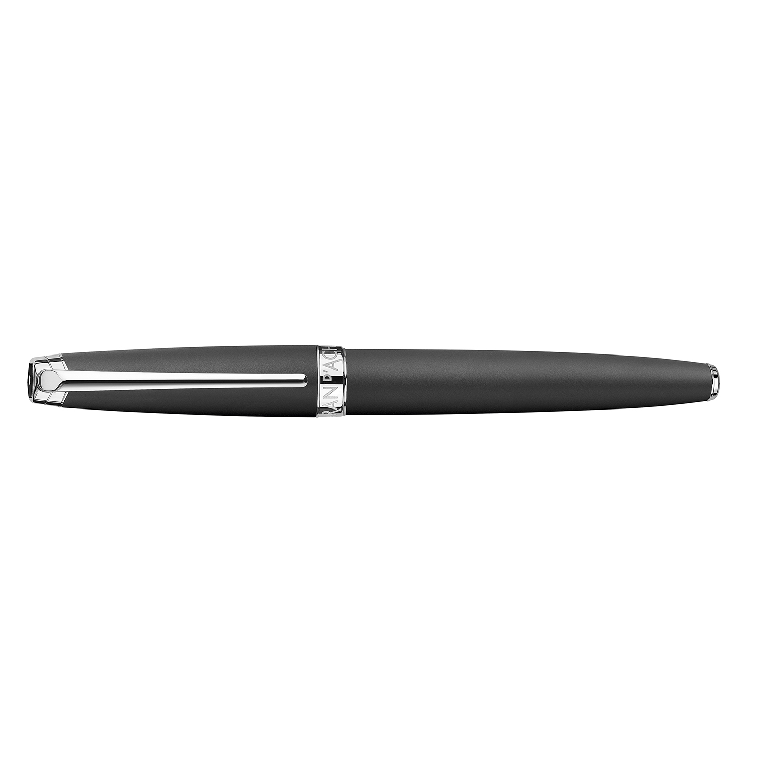 Caran d'Ache Léman Matte Black Caneta de Tinta Permanente