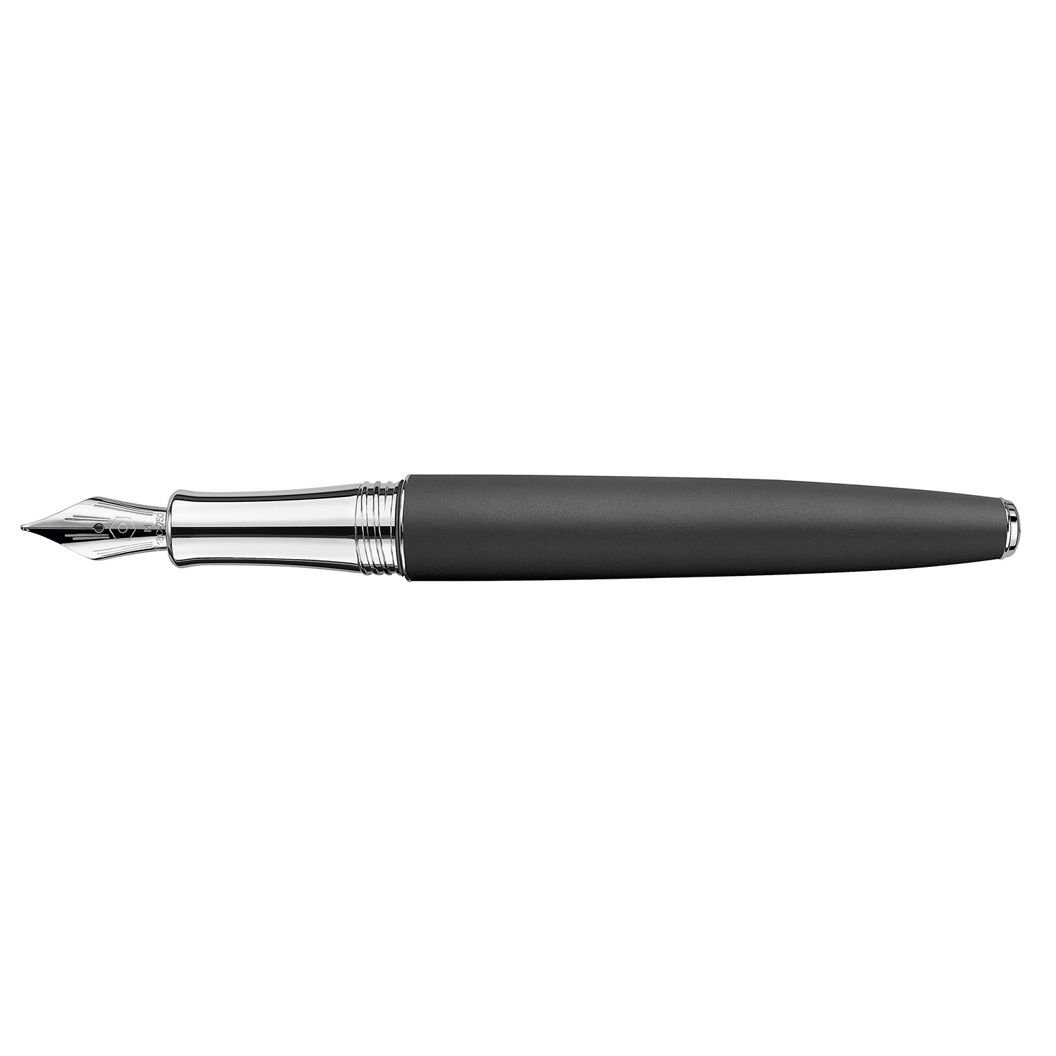 Caran d'Ache Léman Matte Black Caneta de Tinta Permanente