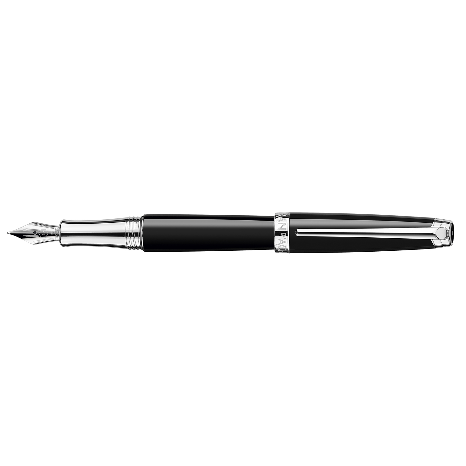 Buy Caran d'Ache Léman Ebony Black ST Fountain pen Caran d'Ache Léman Ebony Black ST Fountain pen