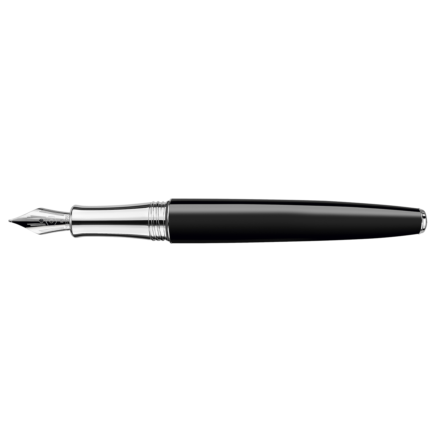 Buy Caran d'Ache Léman Ebony Black ST Fountain pen Caran d'Ache Léman Ebony Black ST Fountain pen