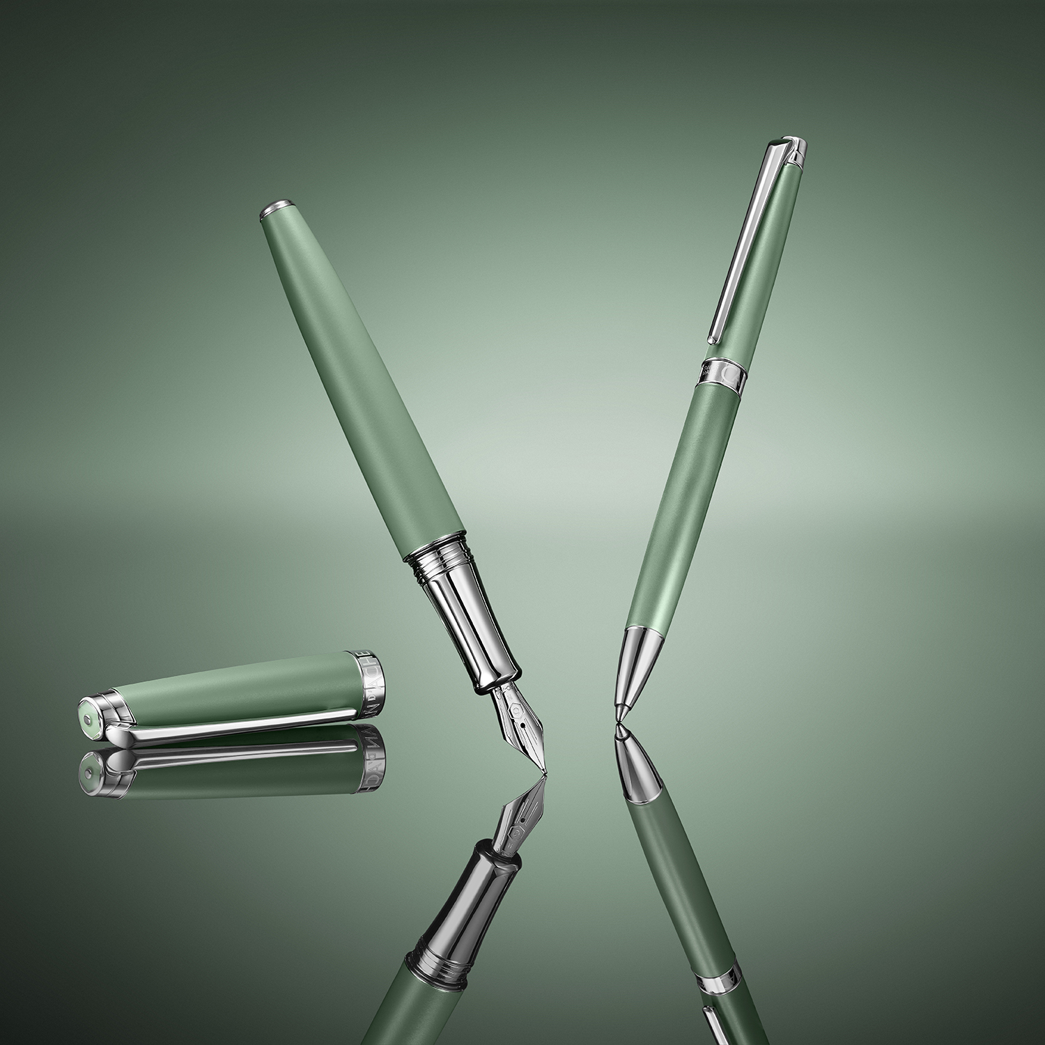 Caran d'Ache Léman Vert de Gris Fountain pen Caran d'Ache Léman Vert de Gris Fountain pen