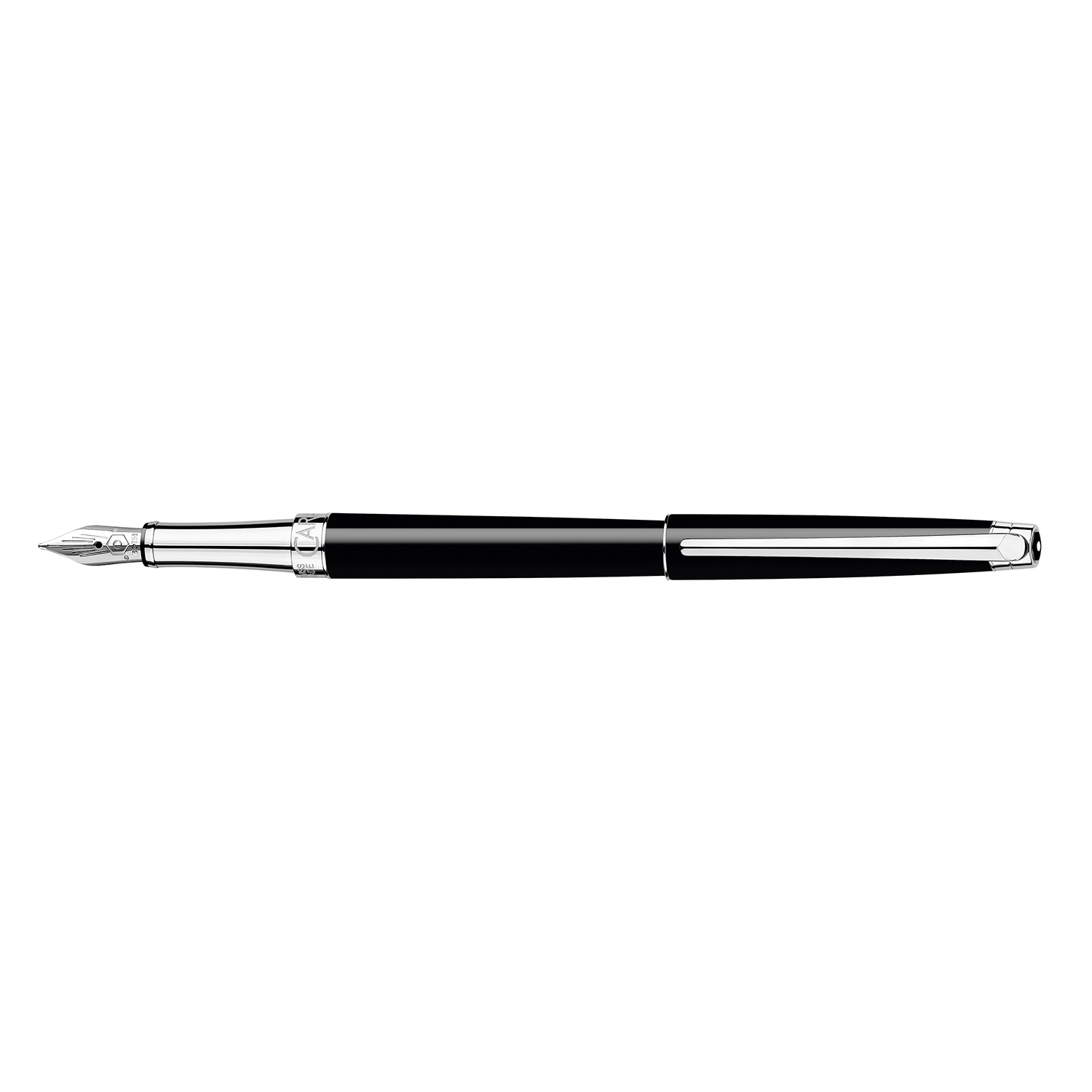 Caran d'Ache Léman Slim Ebony Black ST Fountain pen