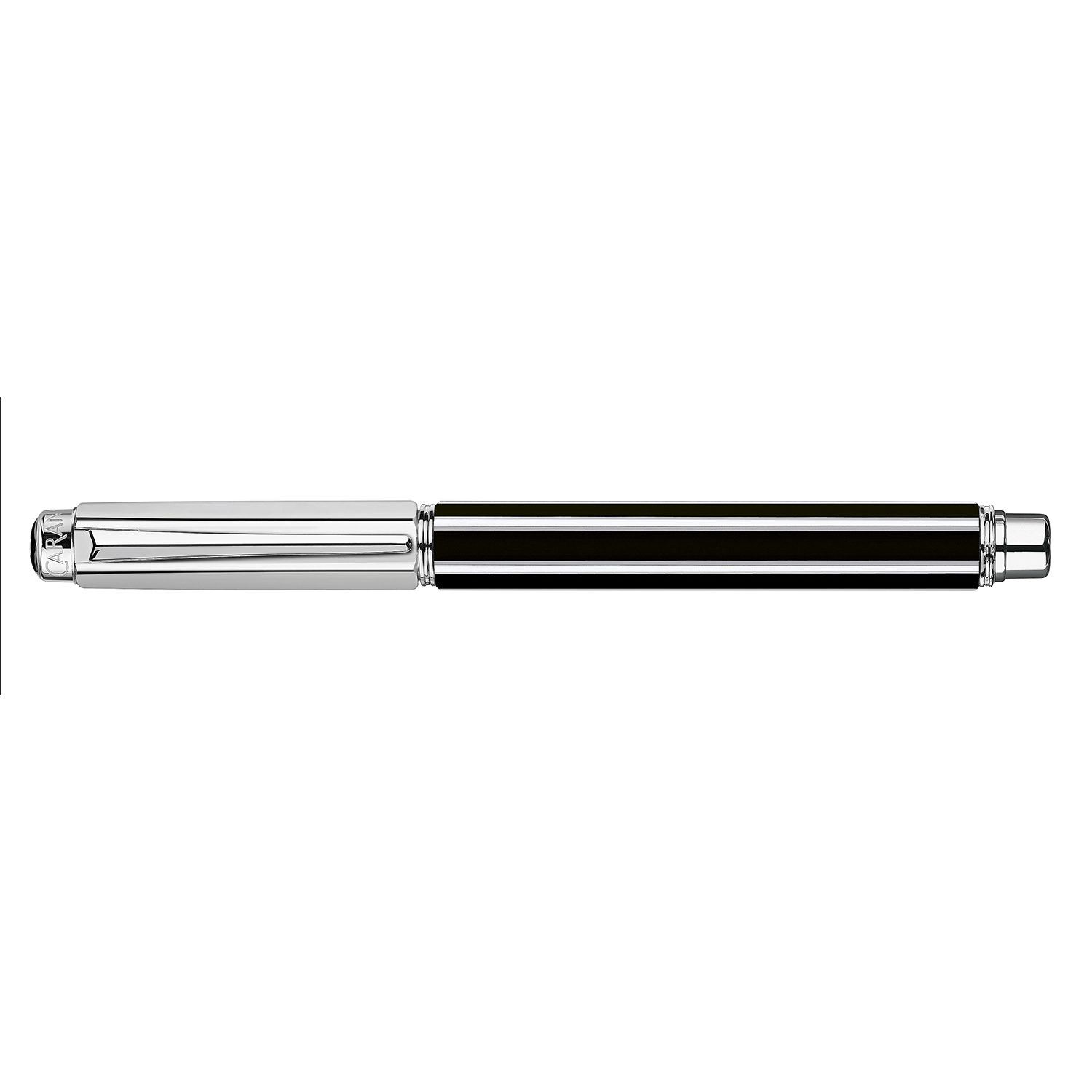 Caran d'Ache Varius Chinablack Lacquer Silver Fountain pen