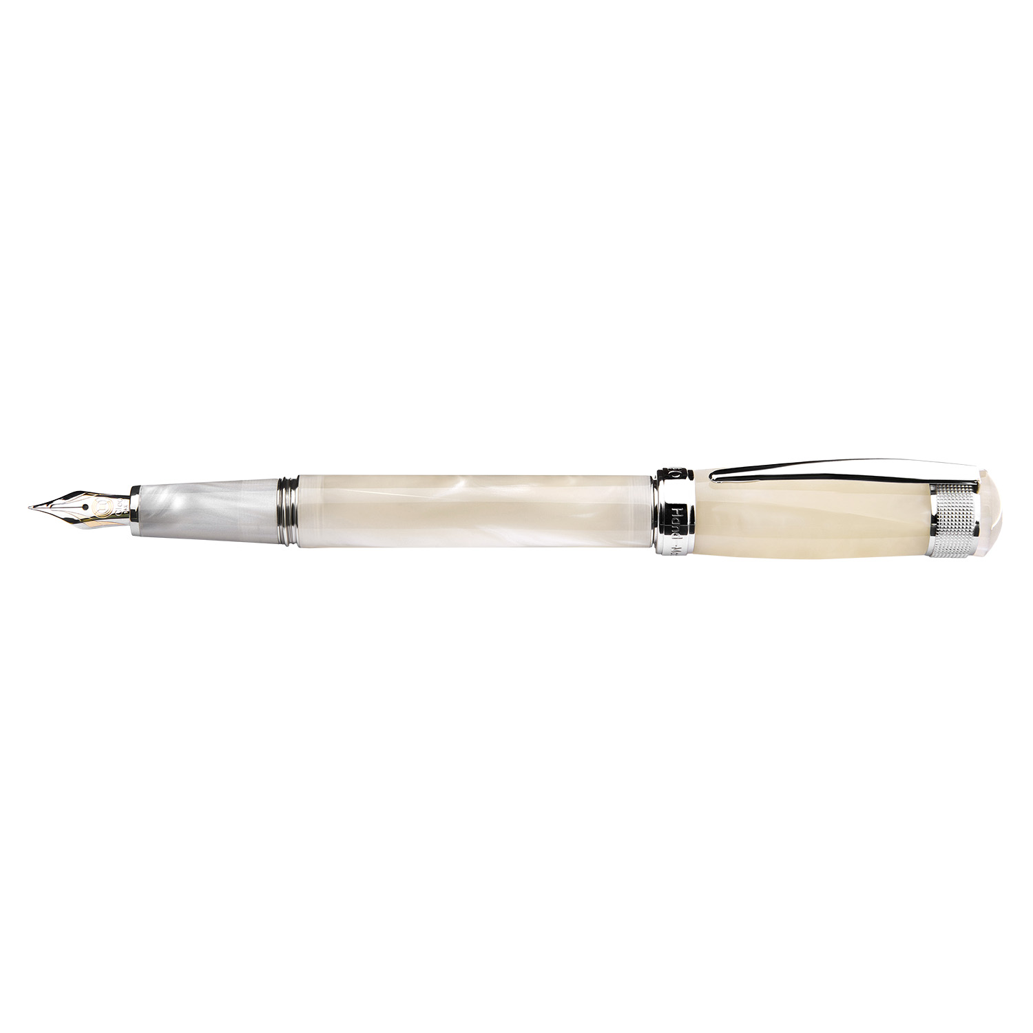 Cleo Skribent Aura Pearl Marbled Fountain pen