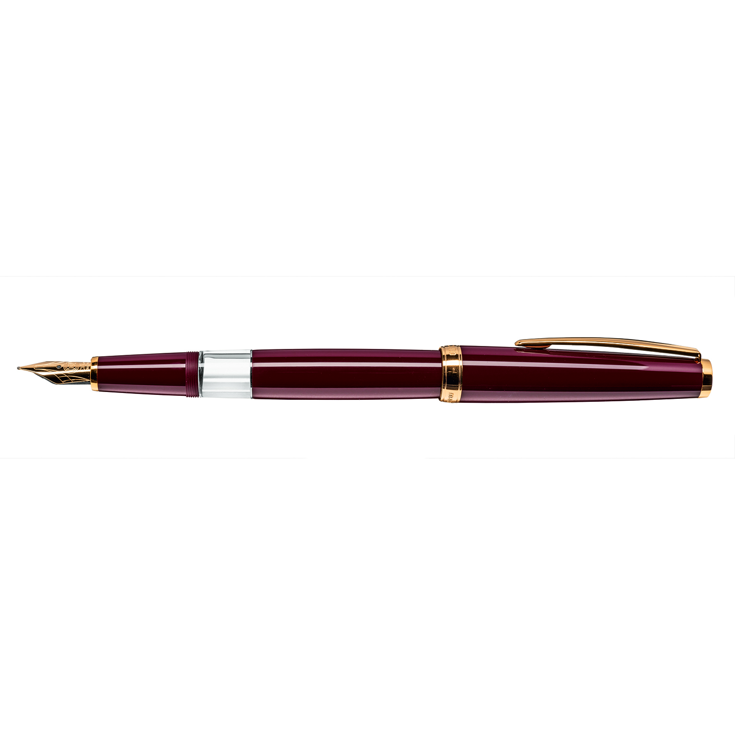 Cleo Skribent Classic Bordeaux GT Piston Pluma Estilográfica