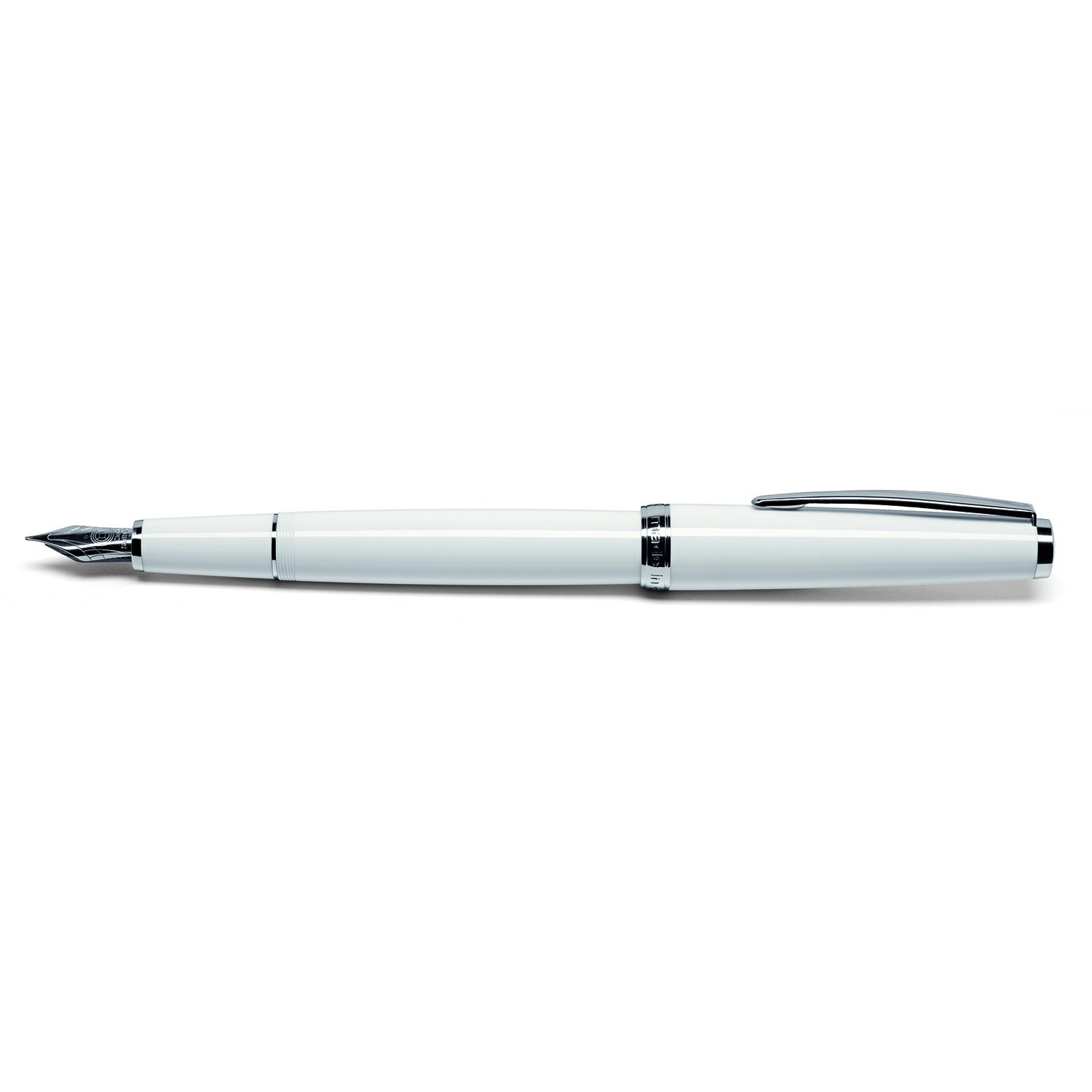 Cleo Skribent Classic White ST Cartridge Caneta de Tinta Permanente