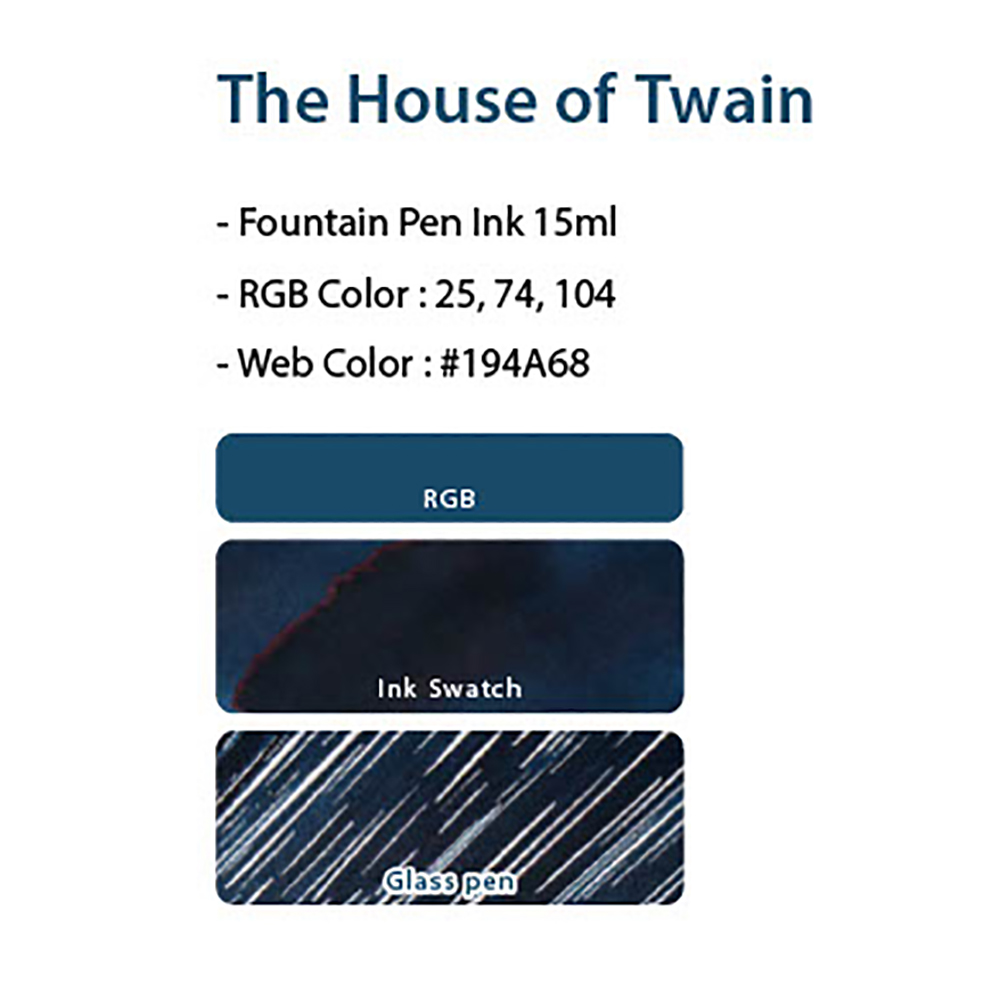 Colorverse House Of Twain USA Special 15 ml. Ink Bottle Colorverse House Of Twain USA Special 15 ml. Ink Bottle