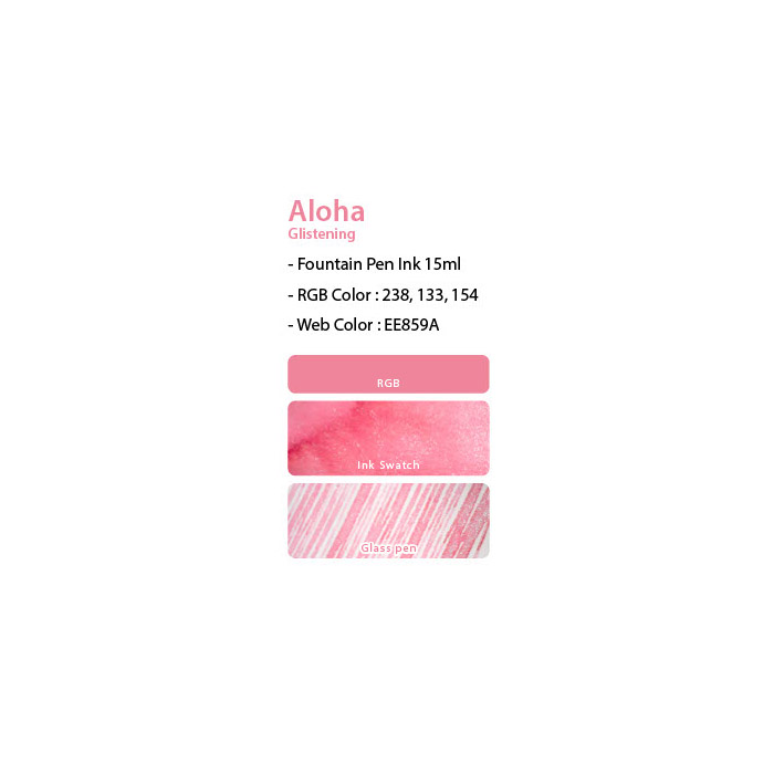 Colorverse Aloha Glistening USA Special 15 ml. Ink Bottle Colorverse Aloha Glistening USA Special 15 ml. Ink Bottle