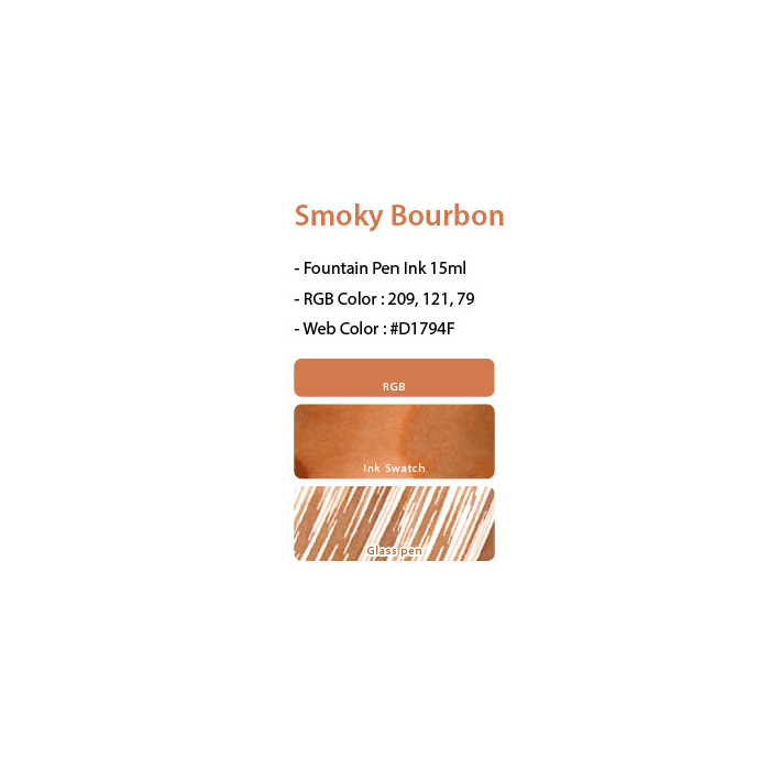 Colorverse Smoky Bourbon USA Special 15 ml. Ink Bottle Colorverse Smoky Bourbon USA Special 15 ml. Ink Bottle