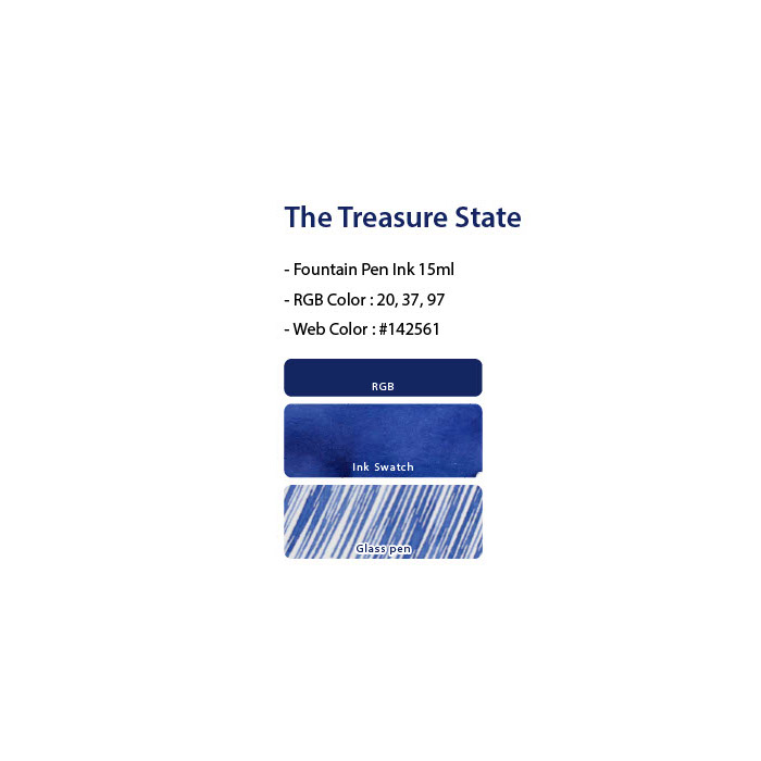 Colorverse The Treasure State USA Special 15 ml. Ink Bottle