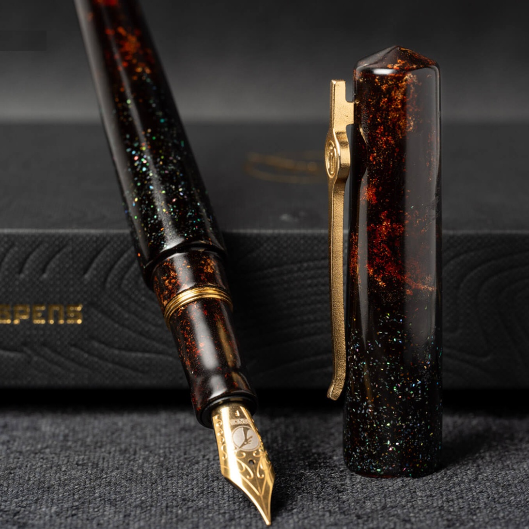 ConCoPens Vietnamese Lacquer Galaxy 01 Plumo Estilográfica