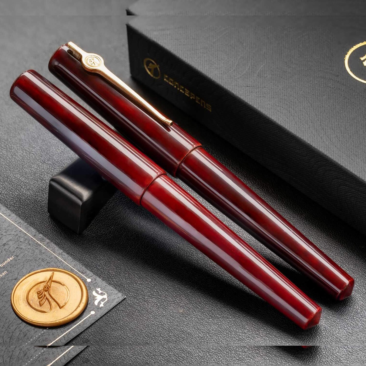 ConCoPens Vietnamese Lacquer Mộc Essential Plumo Estilográfica