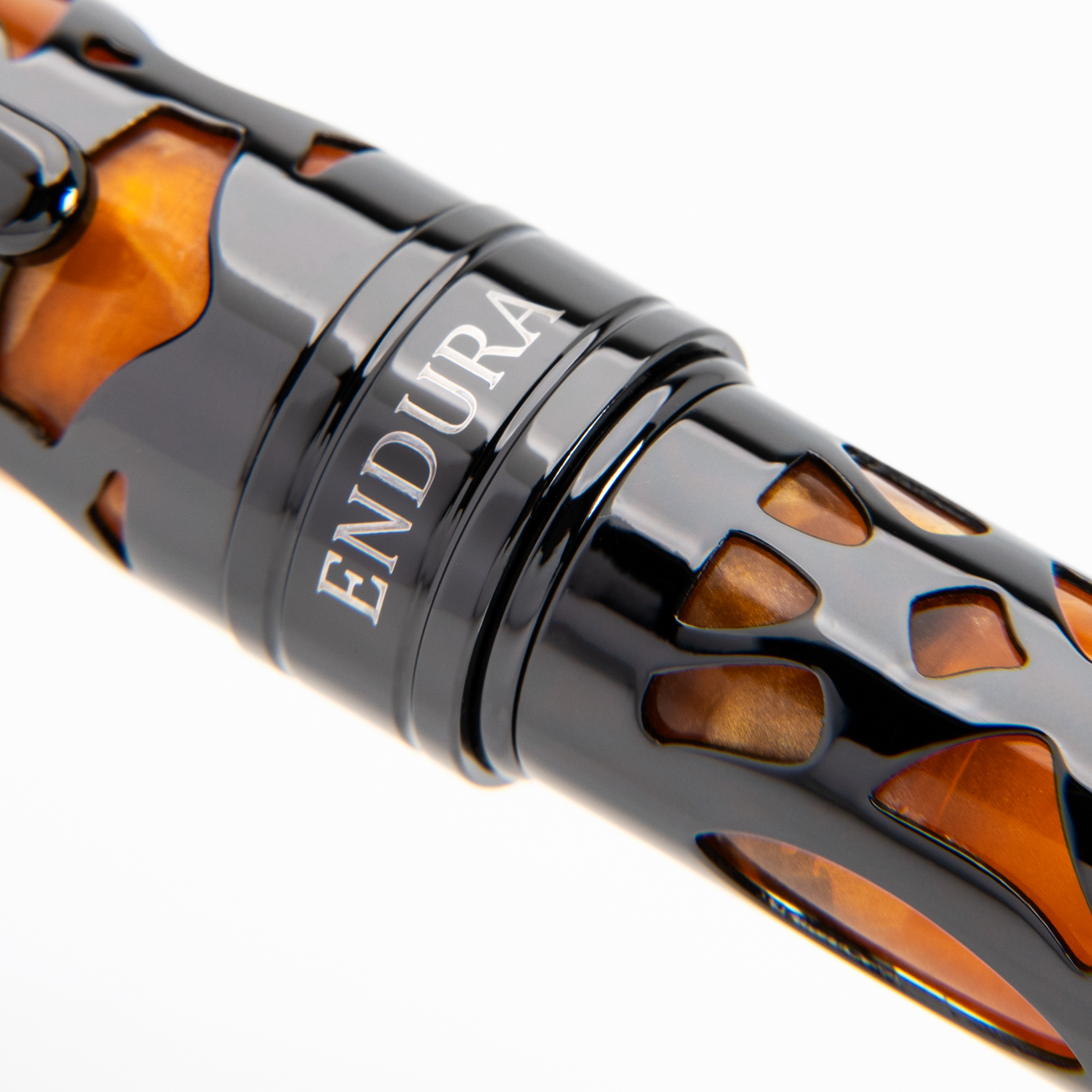 Conklin Endura Deco Crest Demo Orange Black Ballpoint Conklin Endura Deco Crest Demo Orange Black Ballpoint
