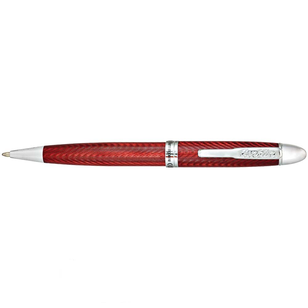 Conklin Herringbone Burgundy Red Ballpoint Conklin Herringbone Burgundy Red Ballpoint