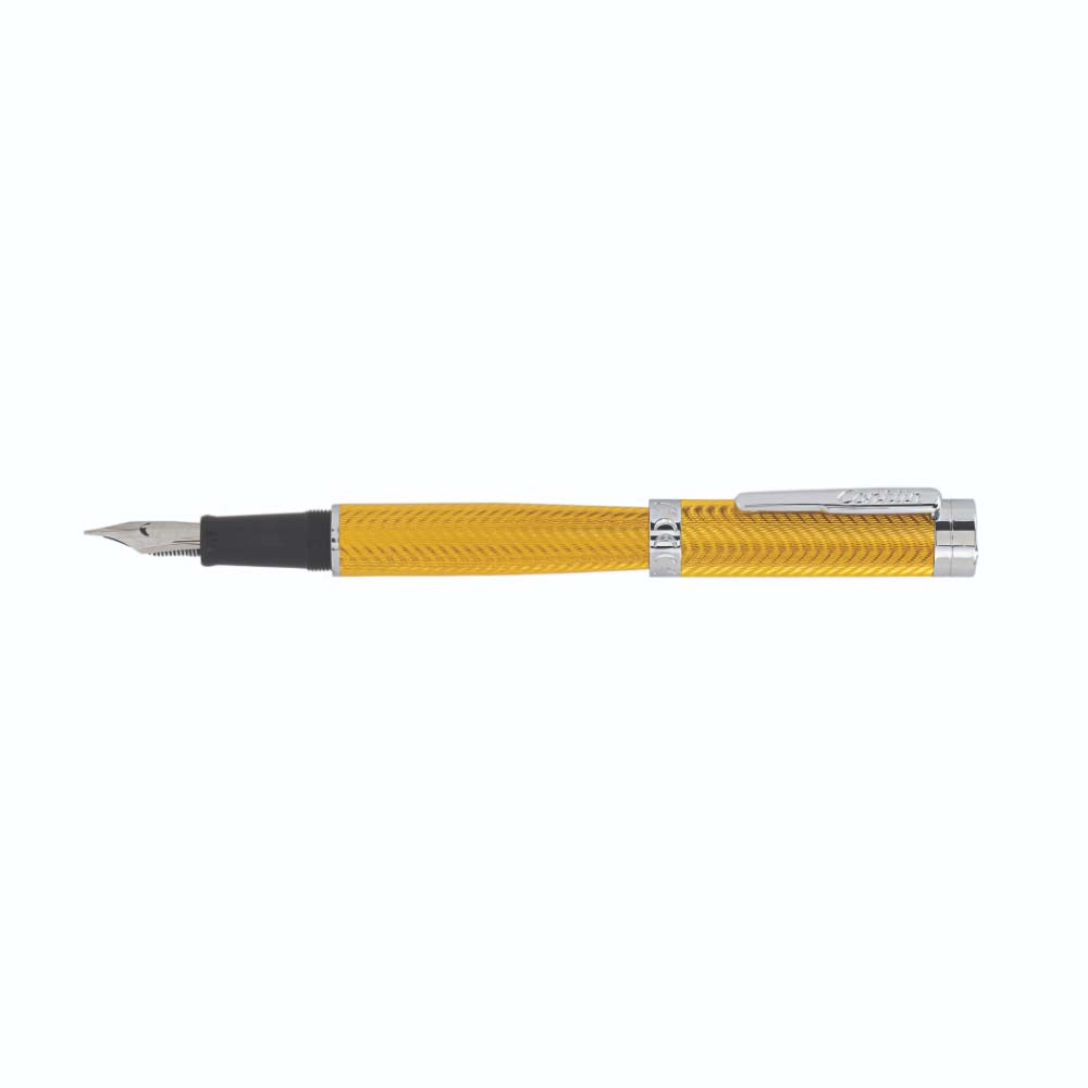 Conklin Herringbone Yellow Fountain pen Conklin Herringbone Yellow Fountain pen