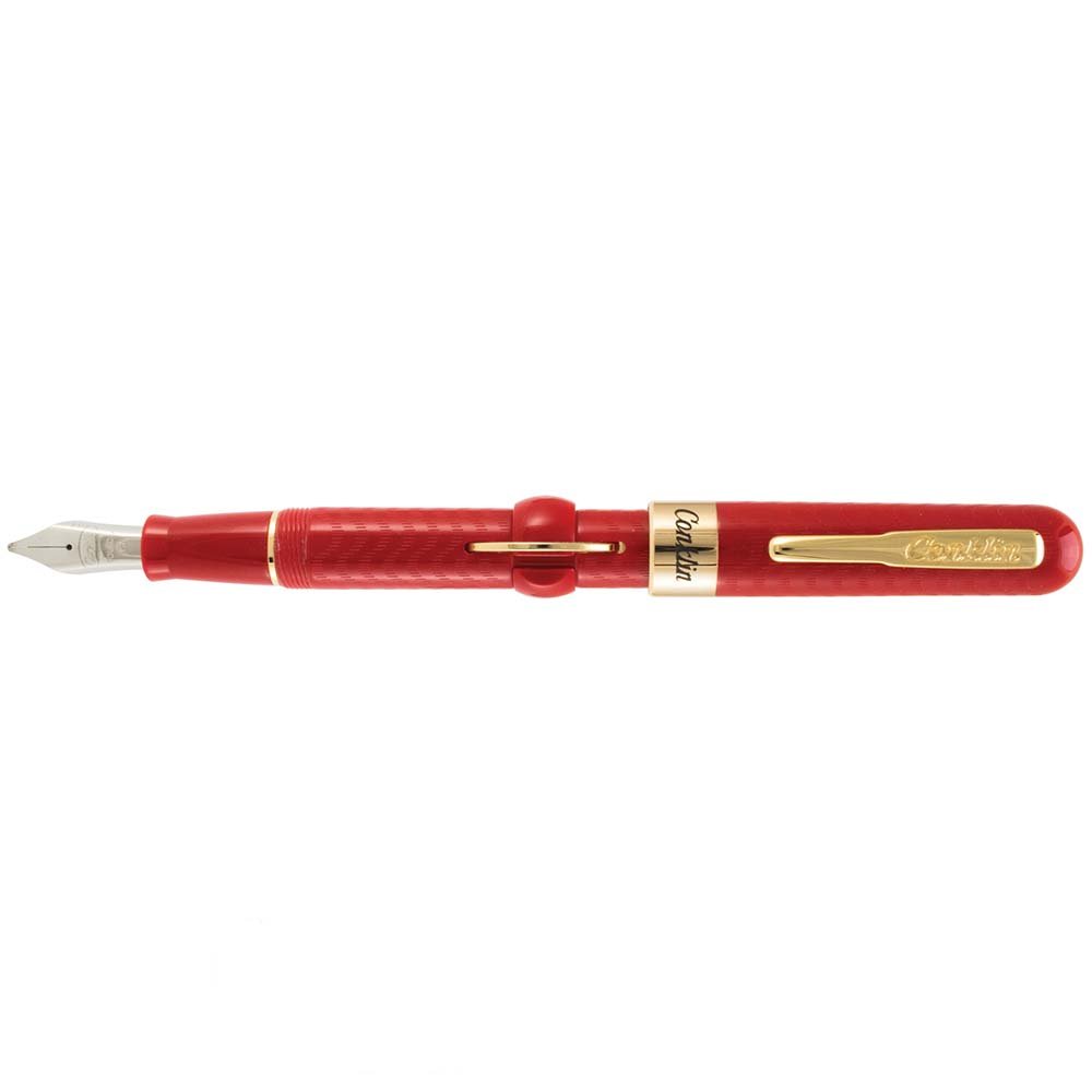 Buy Conklin Mark Twain Crescent Filler Red Fountain pen Conklin Mark Twain Crescent Filler Red Fountain pen