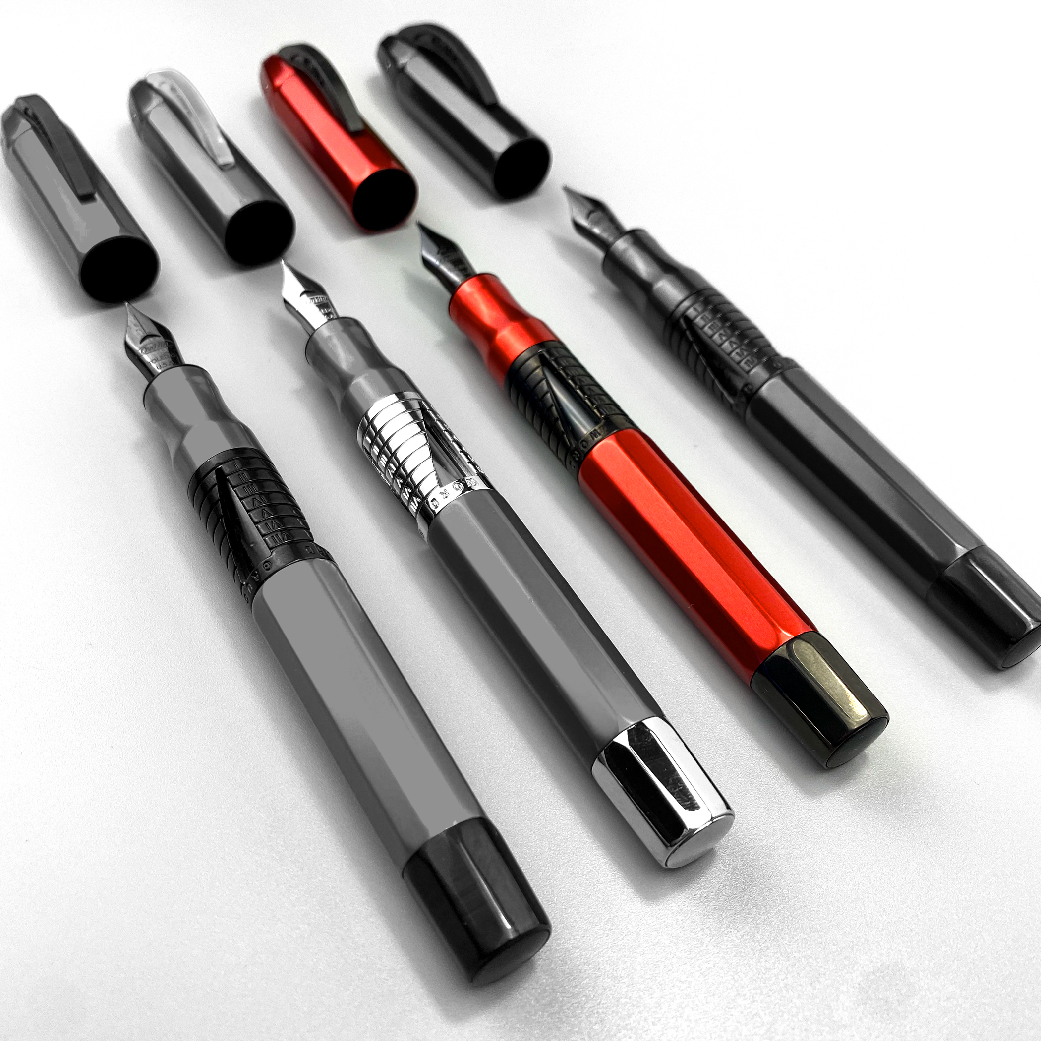 Conklin Nozac Classic 125 Anniversary Red LE Stylo Plume