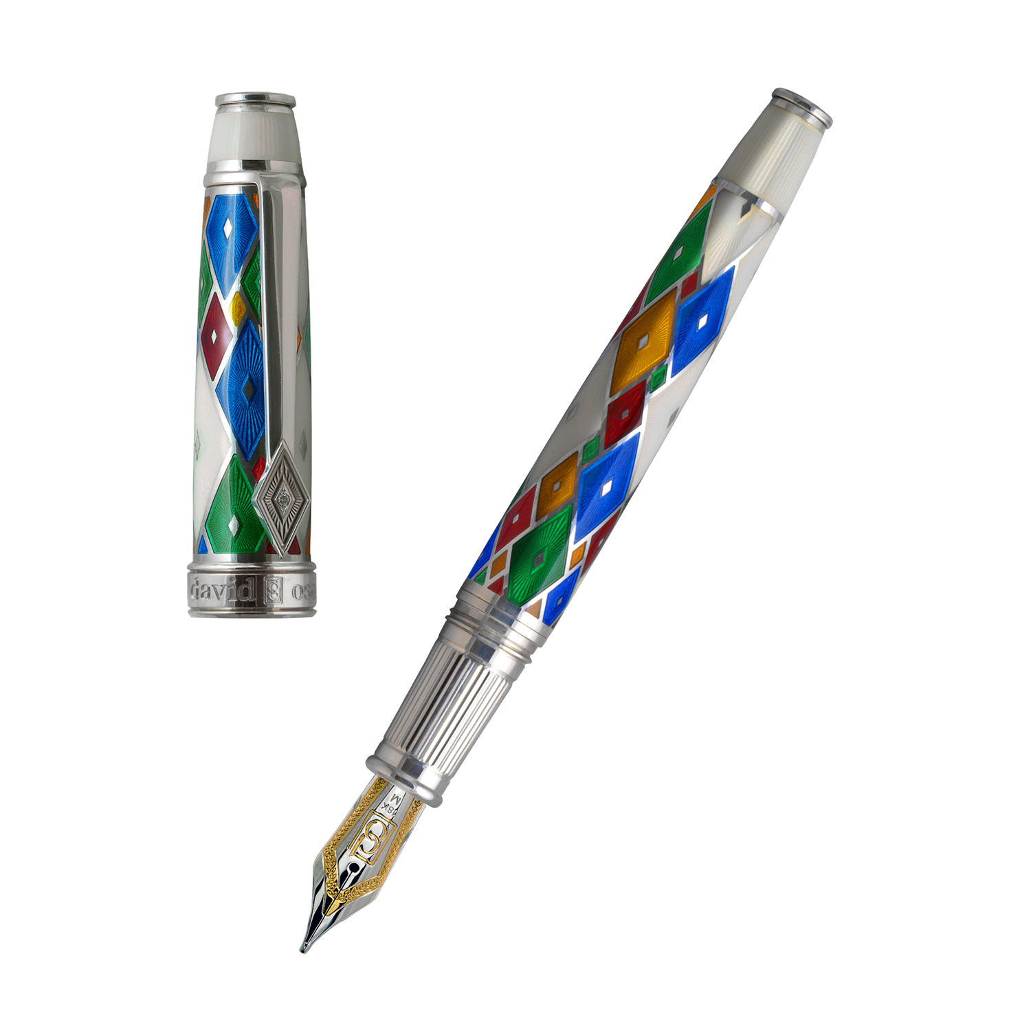 David Oscarson Harlequin Pearl White ST Vulpen