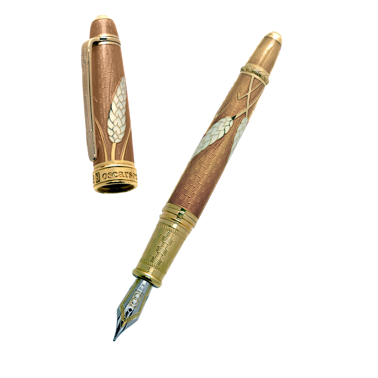 David Oscarson Harvest Copper Bronze GT Fountain pen David Oscarson Harvest Copper Bronze GT Fountain pen