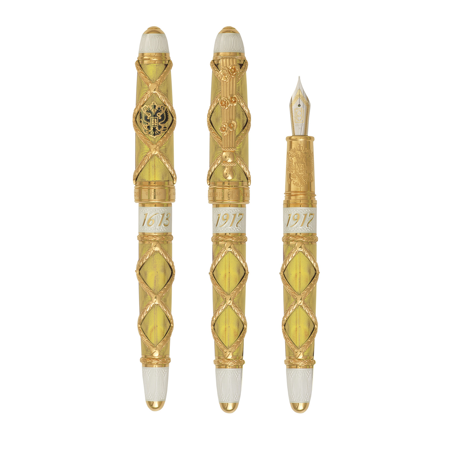 David Oscarson Russian Imperial Citrine GT Fountain pen David Oscarson Russian Imperial Citrine GT Fountain pen