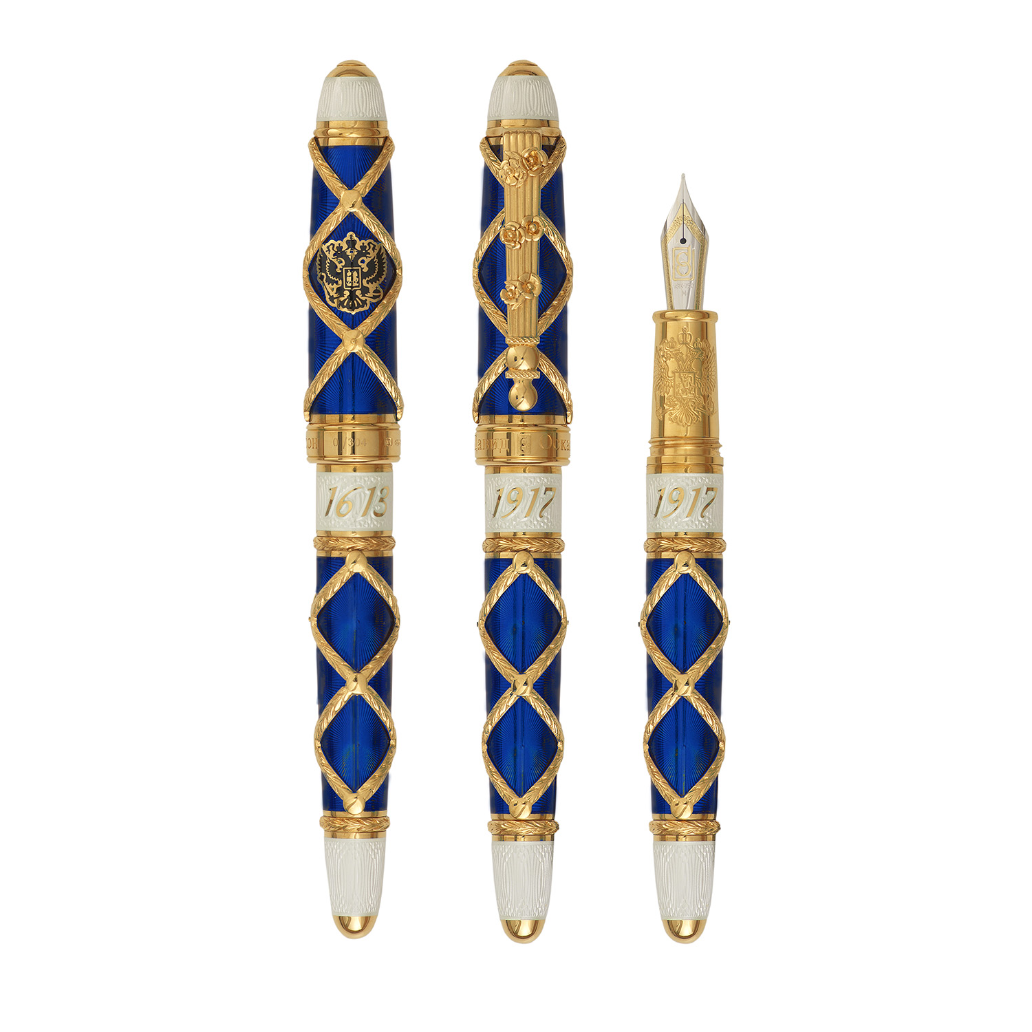 David Oscarson Russian Imperial Sapphire Blue GT Fountain pen David Oscarson Russian Imperial Sapphire Blue GT Fountain pen