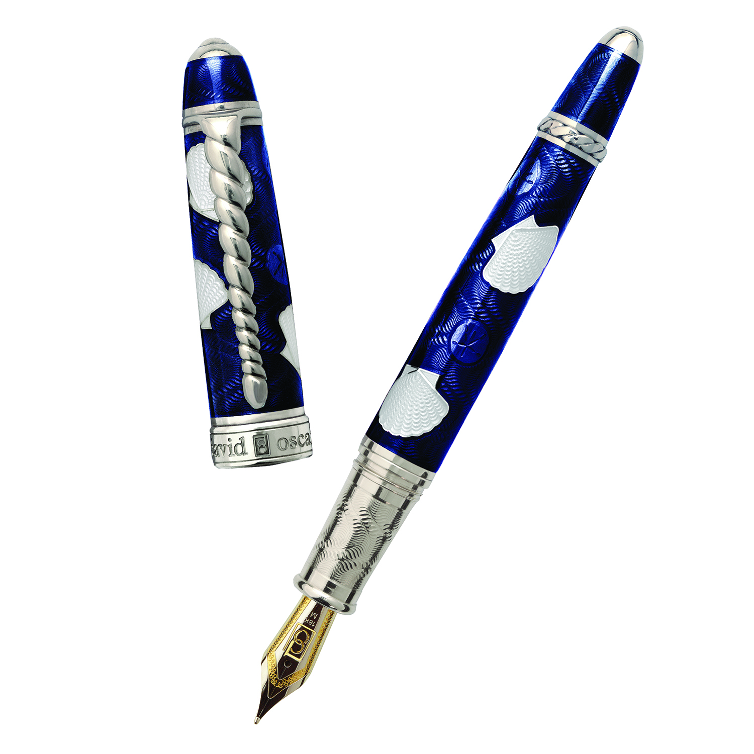 David Oscarson Seaside Ocean Blue Fountain pen David Oscarson Seaside Ocean Blue Fountain pen