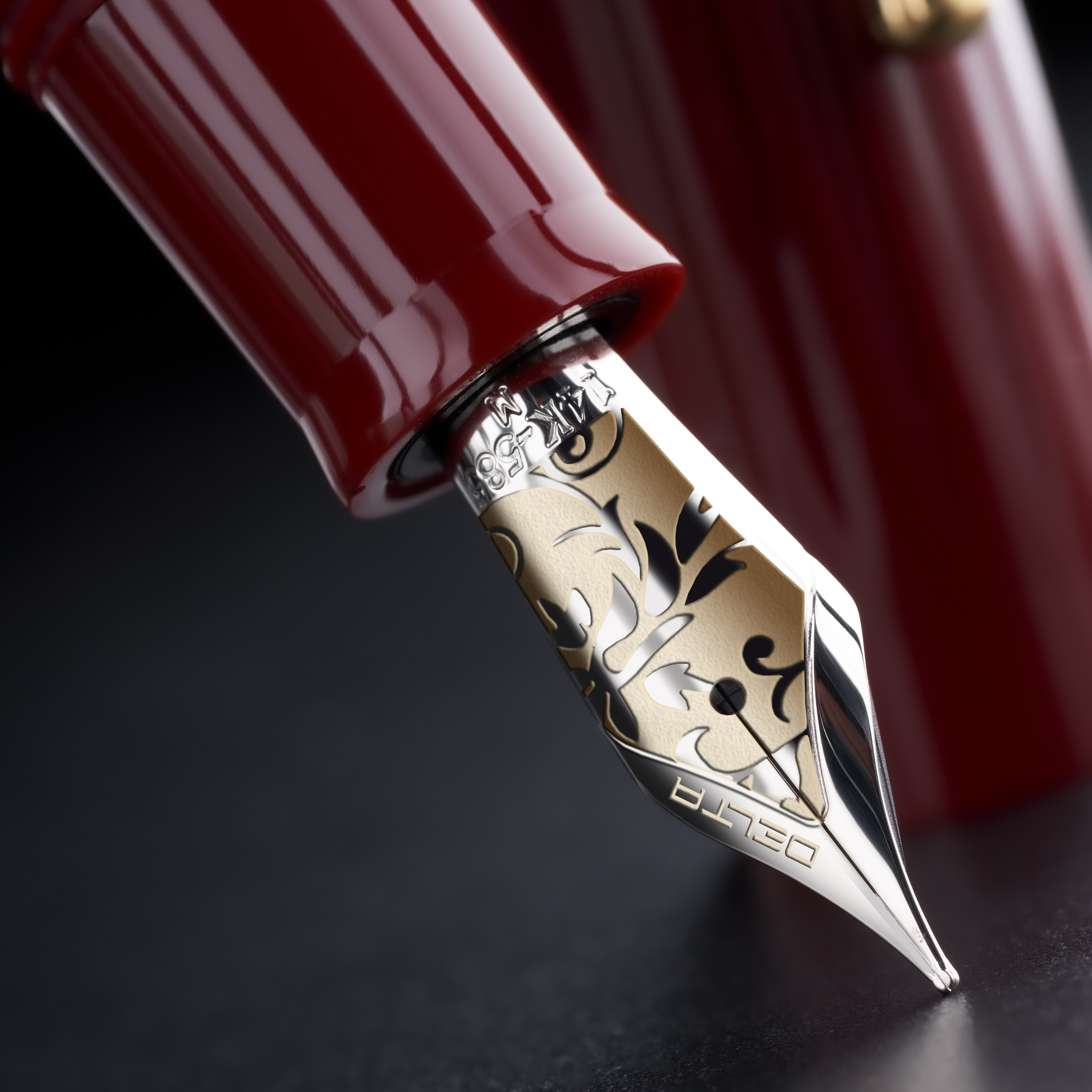Delta Bio+16 Corallo GT Stylo plume