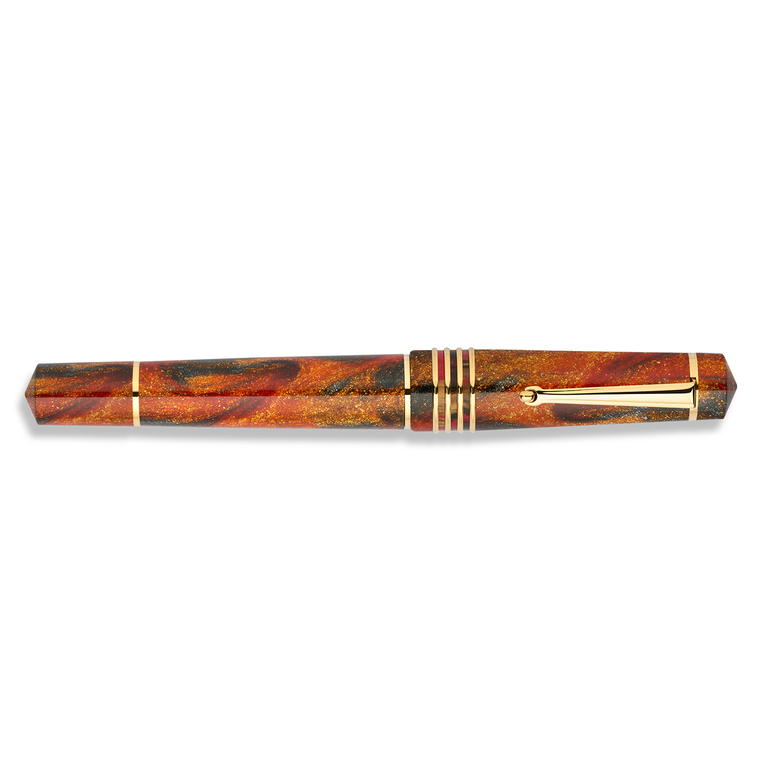 Delta Dolce Vita 2.0 Glow Up ORO by Jonathon Brooks Mid-Size GT Fountain pen