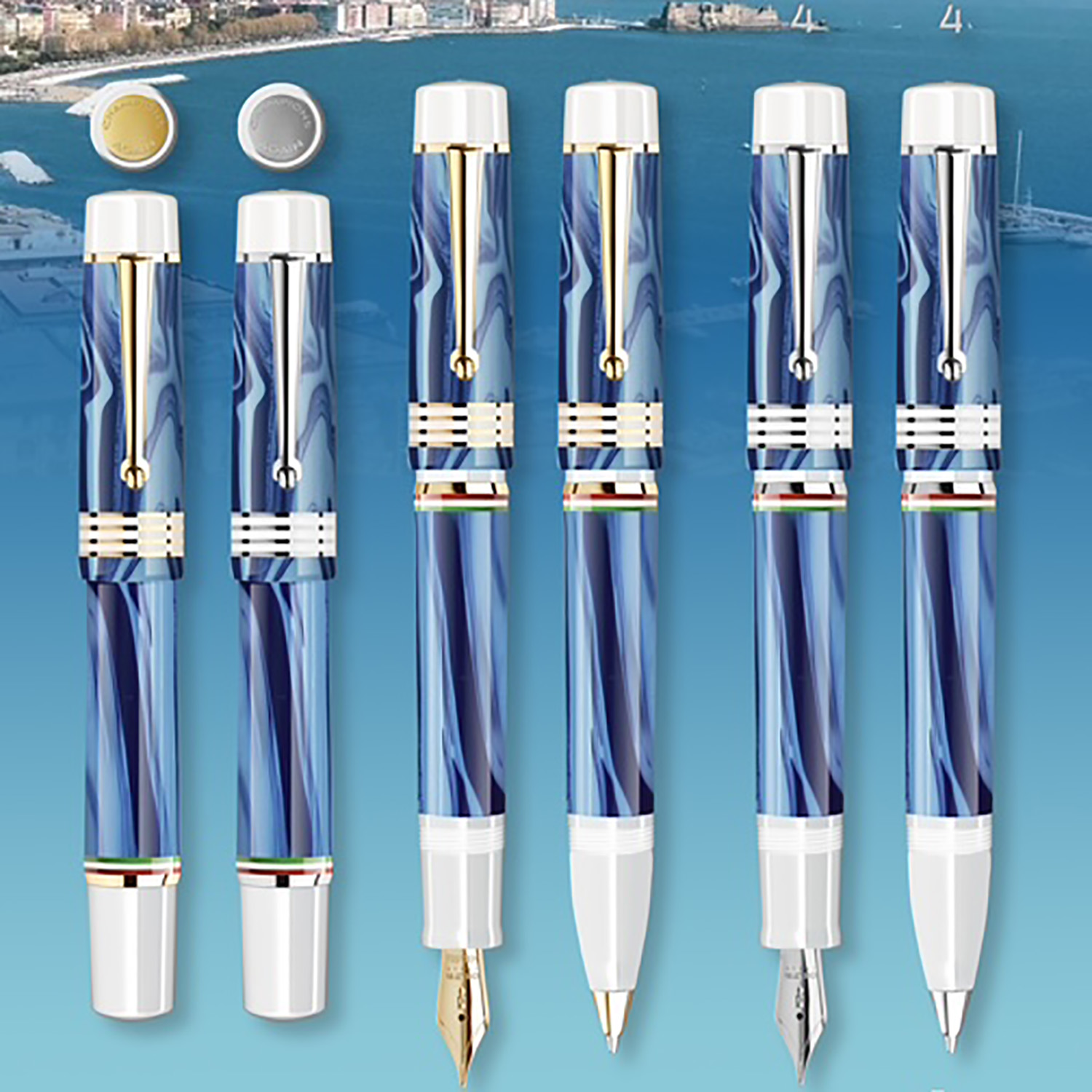 Delta Magic 4 Napoli LE GT Fountain pen Delta Magic 4 Napoli LE GT Fountain pen
