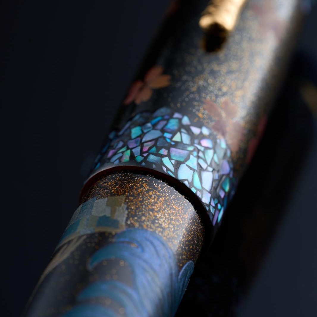 Nino Marino Signature Parthenope Maki-e The Song of Two Seas LE Fountain pen