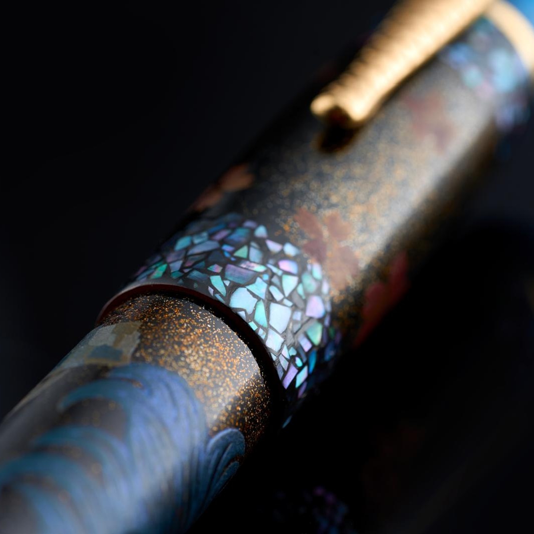 Nino Marino Signature Parthenope Maki-e The Song of Two Seas LE Fountain pen
