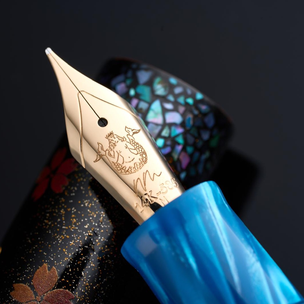 Nino Marino Signature Parthenope Maki-e The Song of Two Seas LE Fountain pen