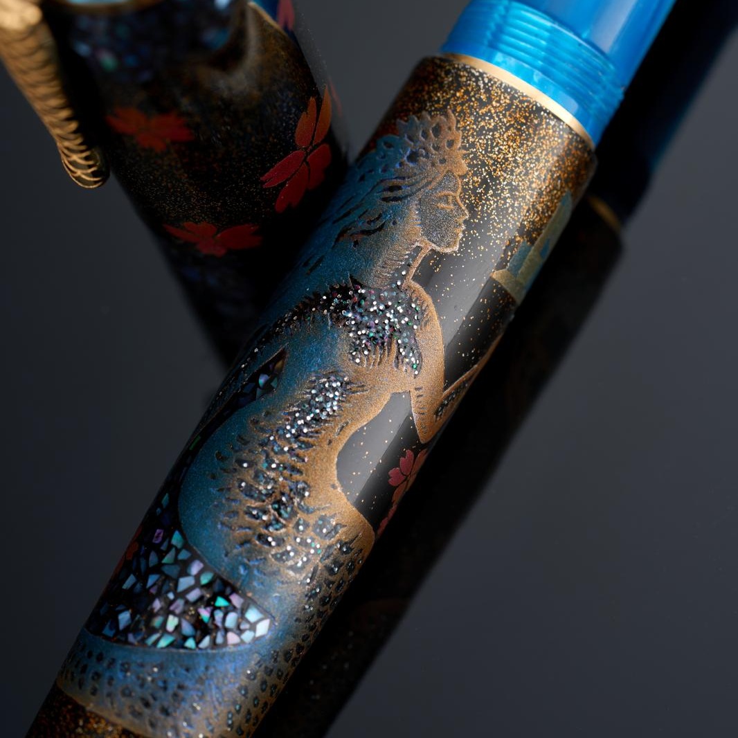 Nino Marino Signature Parthenope Maki-e The Song of Two Seas LE Fountain pen