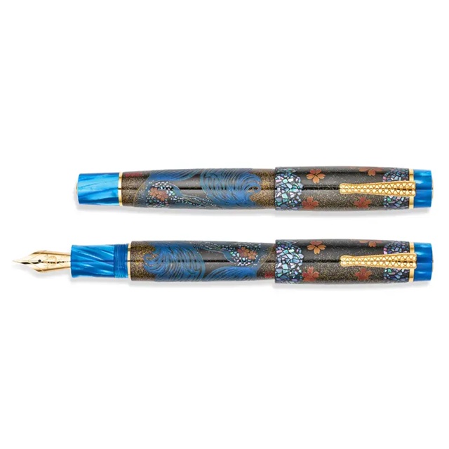 Nino Marino Signature Parthenope Maki-e The Song of Two Seas LE Fountain pen